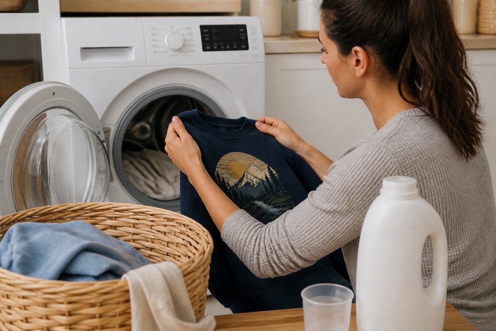 How to Wash Graphic Sweatshirts Without Ruining the Print