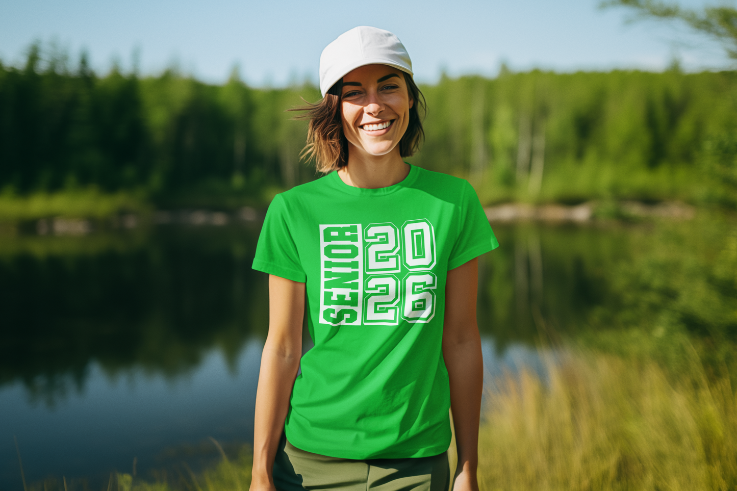 Senior2026 White Design Tshirt image 0