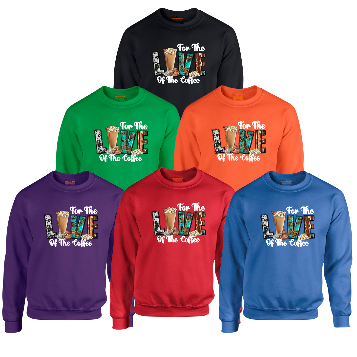 I Love Coffee Sweatshirt image 6