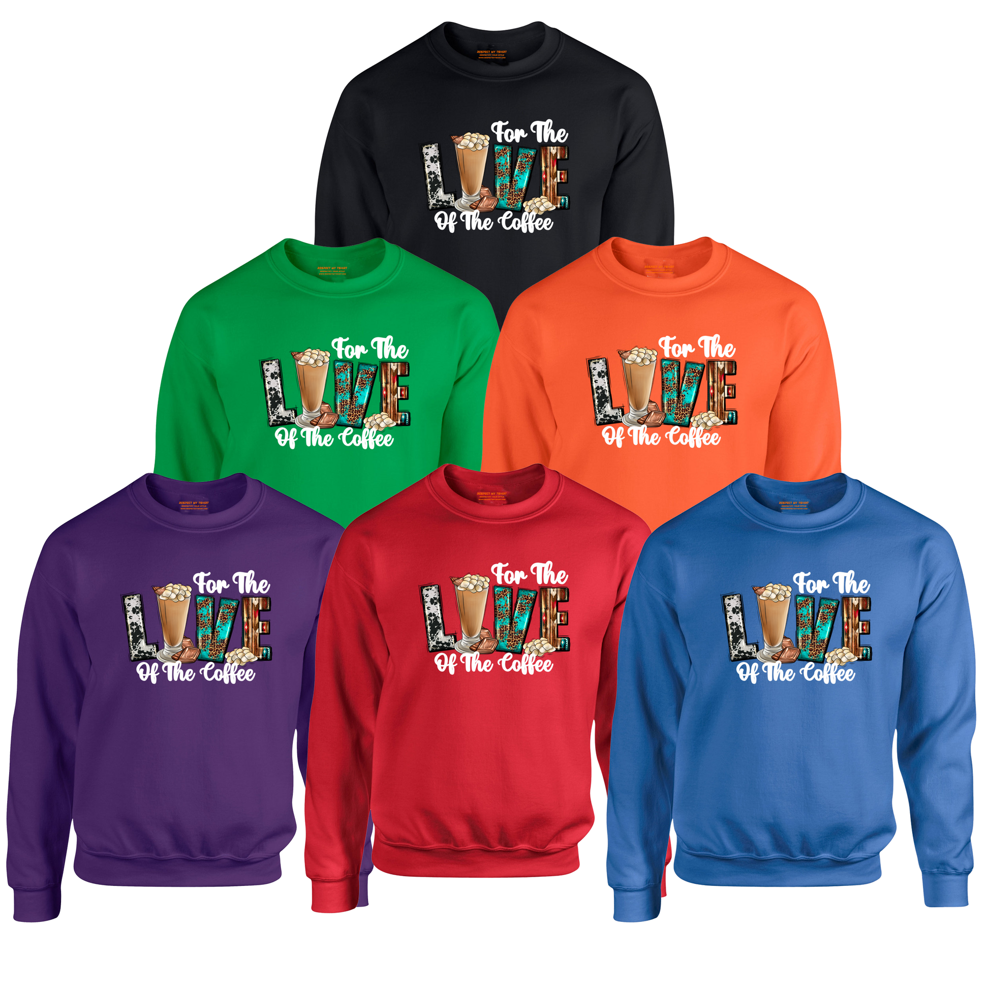 I Love Coffee Sweatshirt image 6