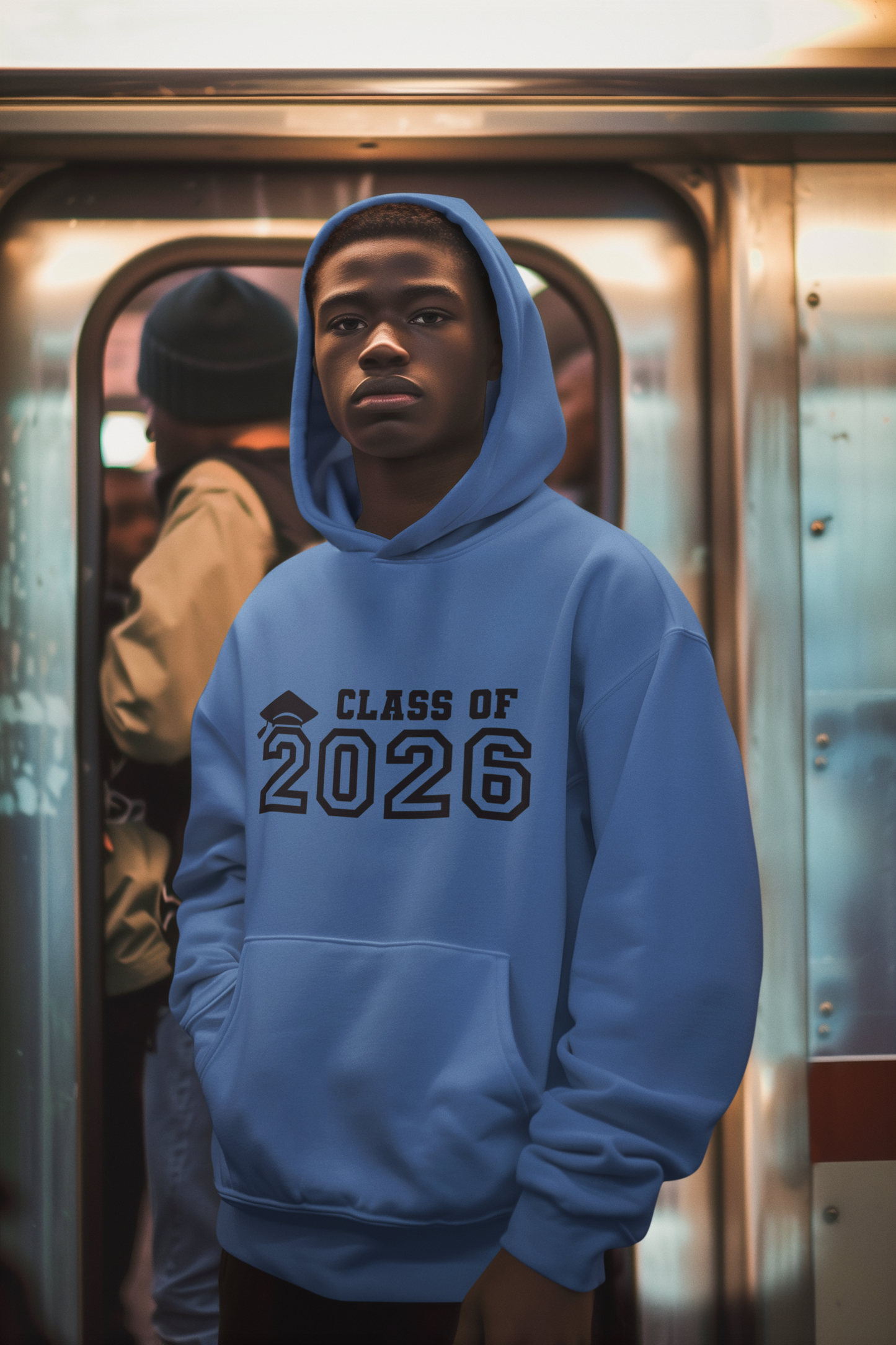 Class of 2026 Graduation Hoodie – Black Design