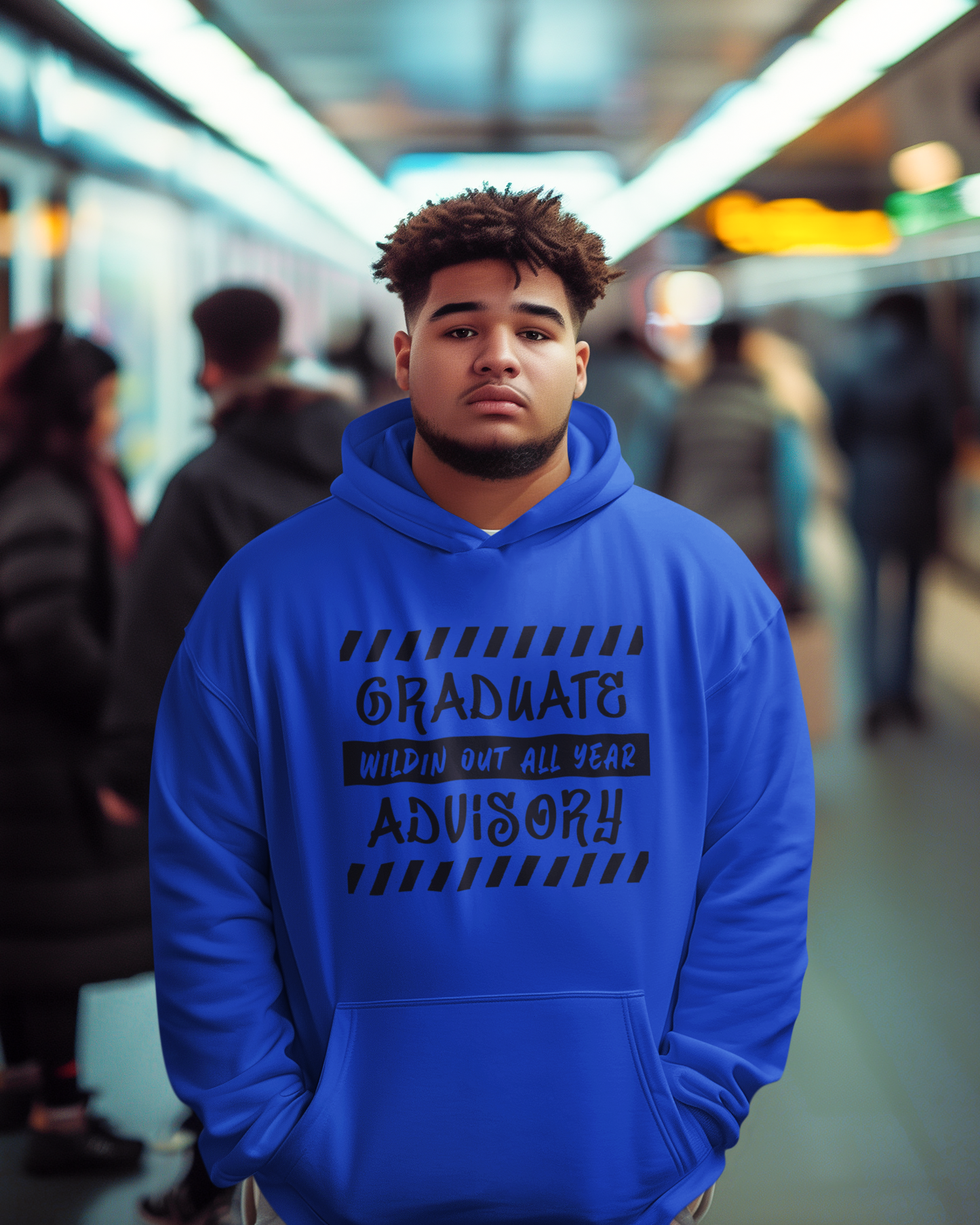 Graduate Advisory Wildin Out All Year 2026 Hoodie – Black Design