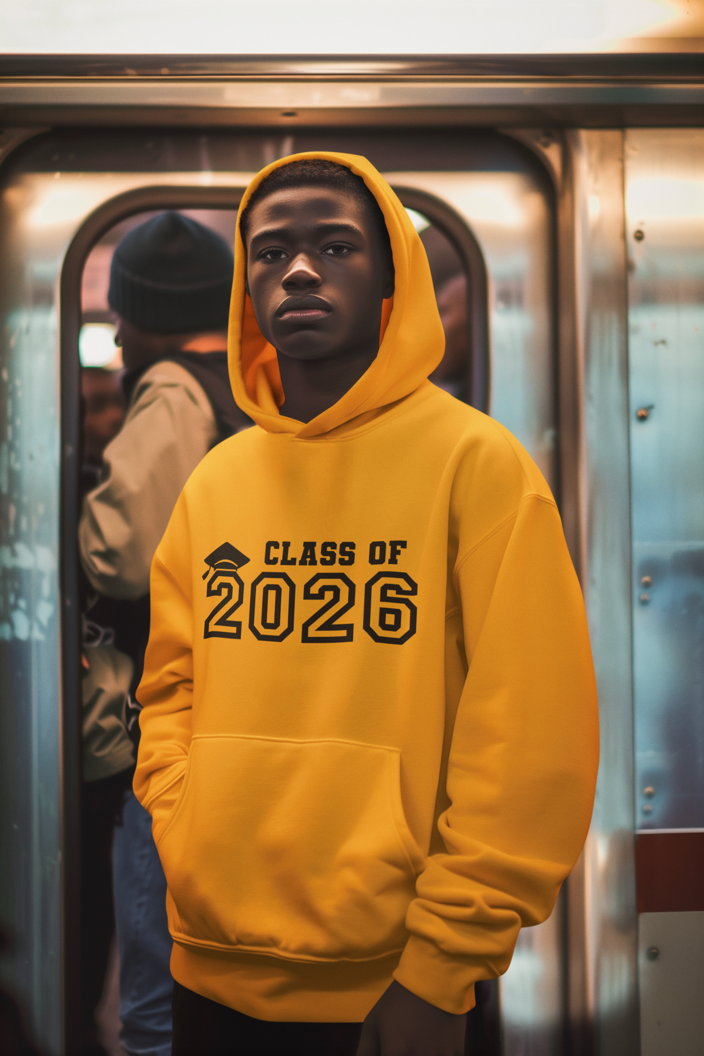Class of 2026 Graduation Hoodie – Black Design