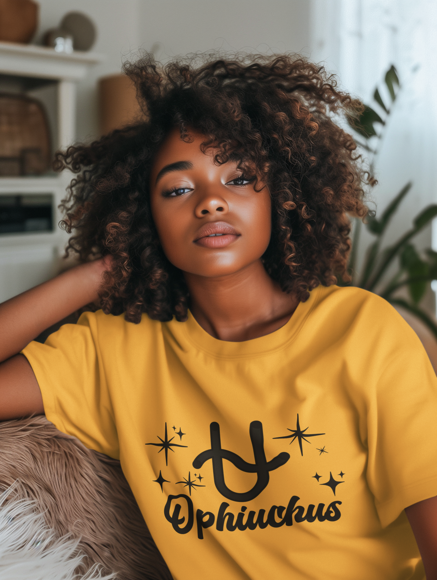 Ophiuchus Zodiac T-Shirt | The 13th Sign. Unbothered. (Black)