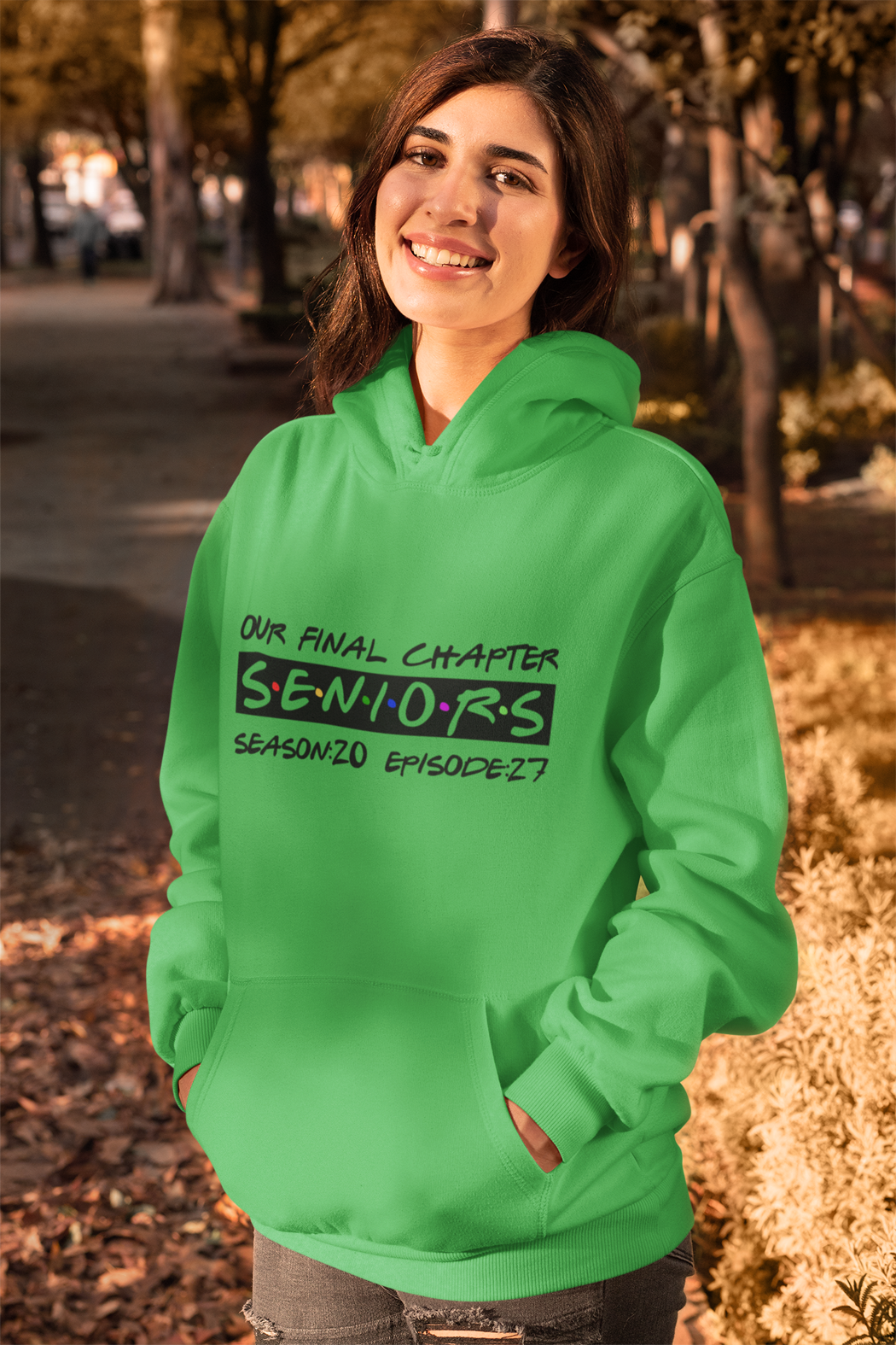 Our Final Chapter: Seniors Season 20 Episode 27 Hoodie – Black Graphic