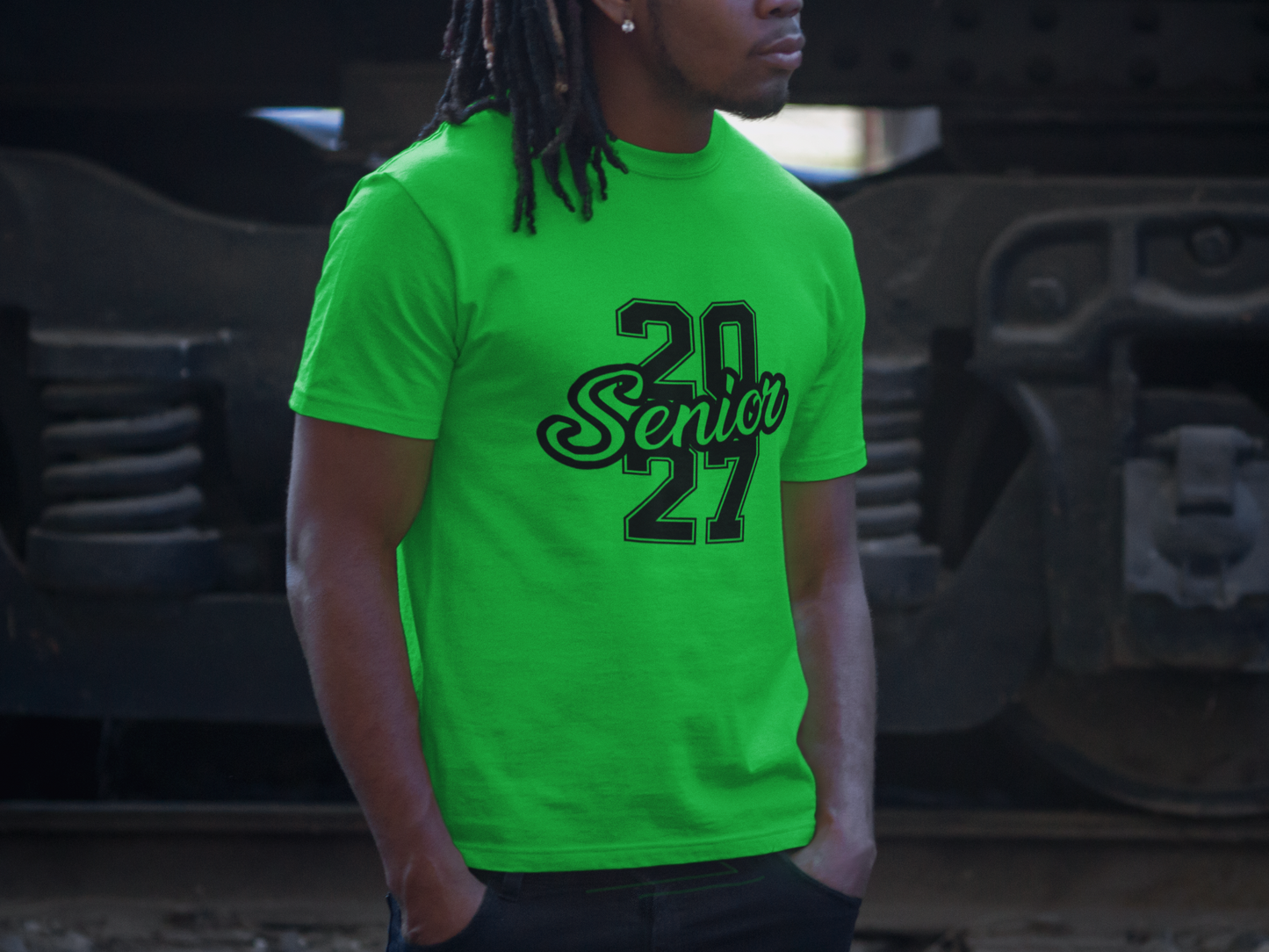 Class of 2027 Success Graduation T-Shirt – Black Graphic