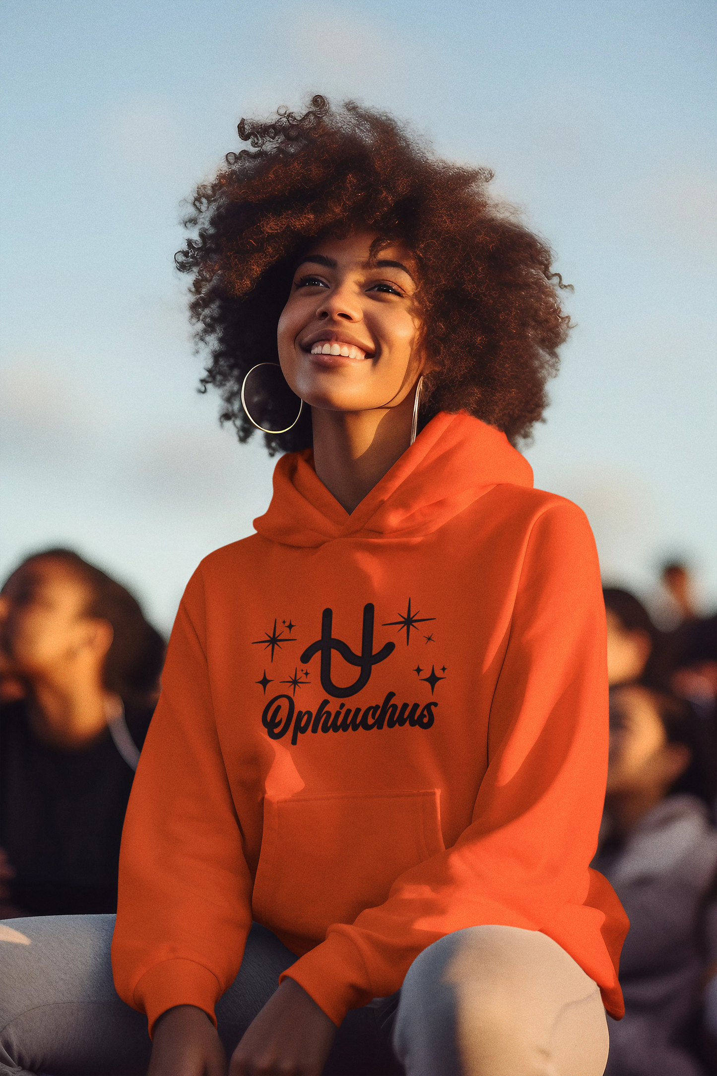 Ophiuchus Zodiac Hoodie | The 13th Sign. Unbothered. (Black)