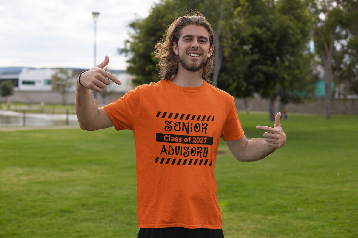 Senior Advisory Class of 2027 T-Shirt – Black Graphic