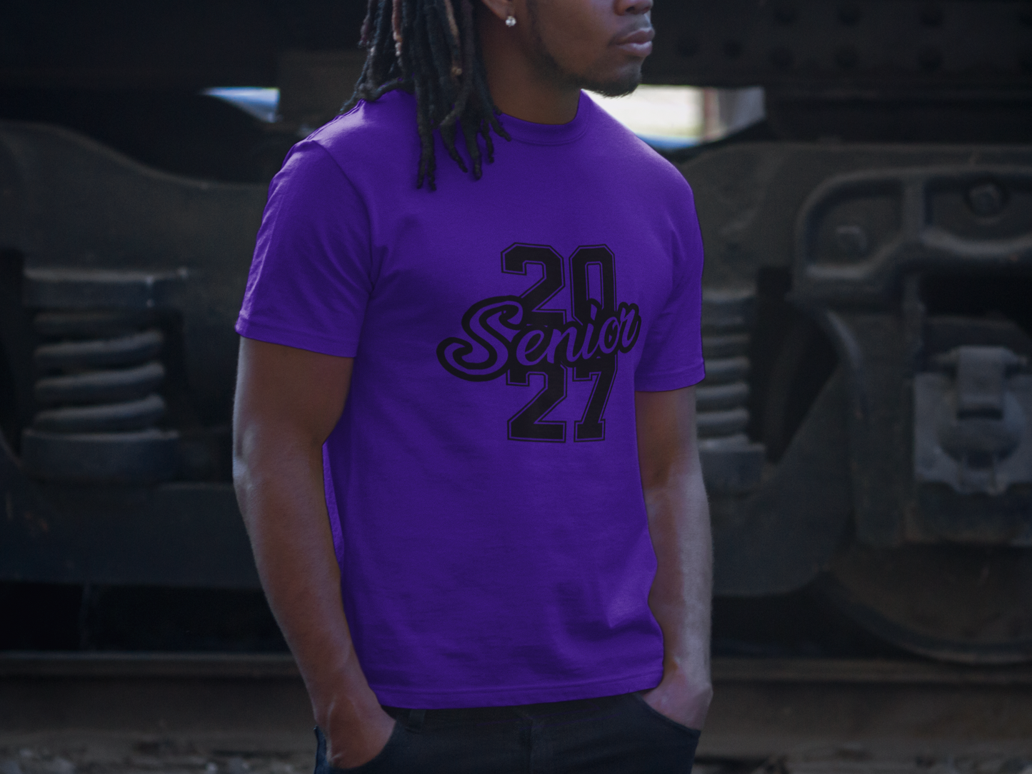 Class of 2027 Success Graduation T-Shirt – Black Graphic