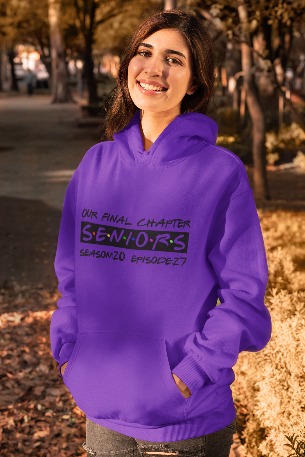 Our Final Chapter: Seniors Season 20 Episode 27 Hoodie – Black Graphic