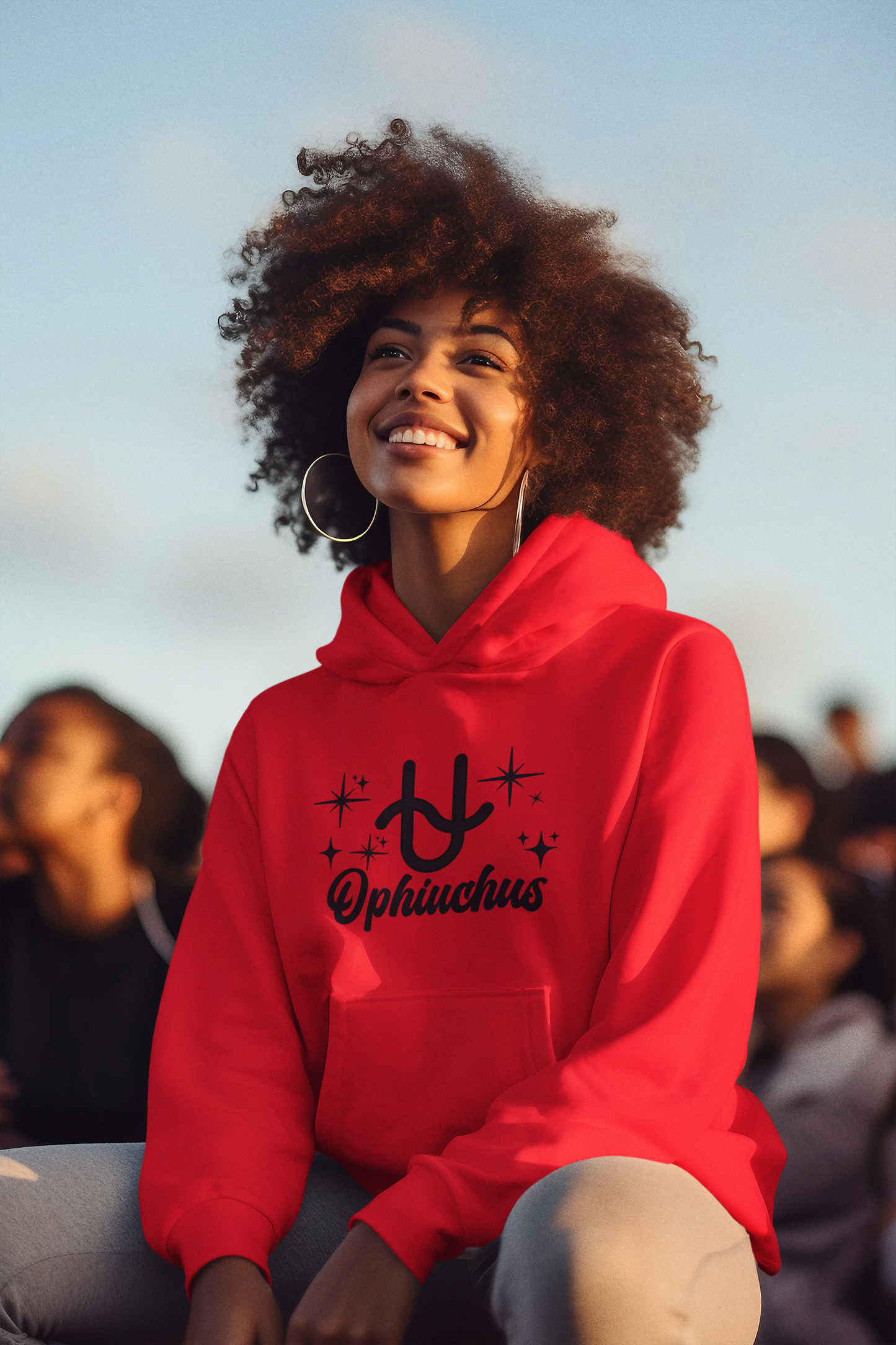 Ophiuchus Zodiac Hoodie | The 13th Sign. Unbothered. (Black)