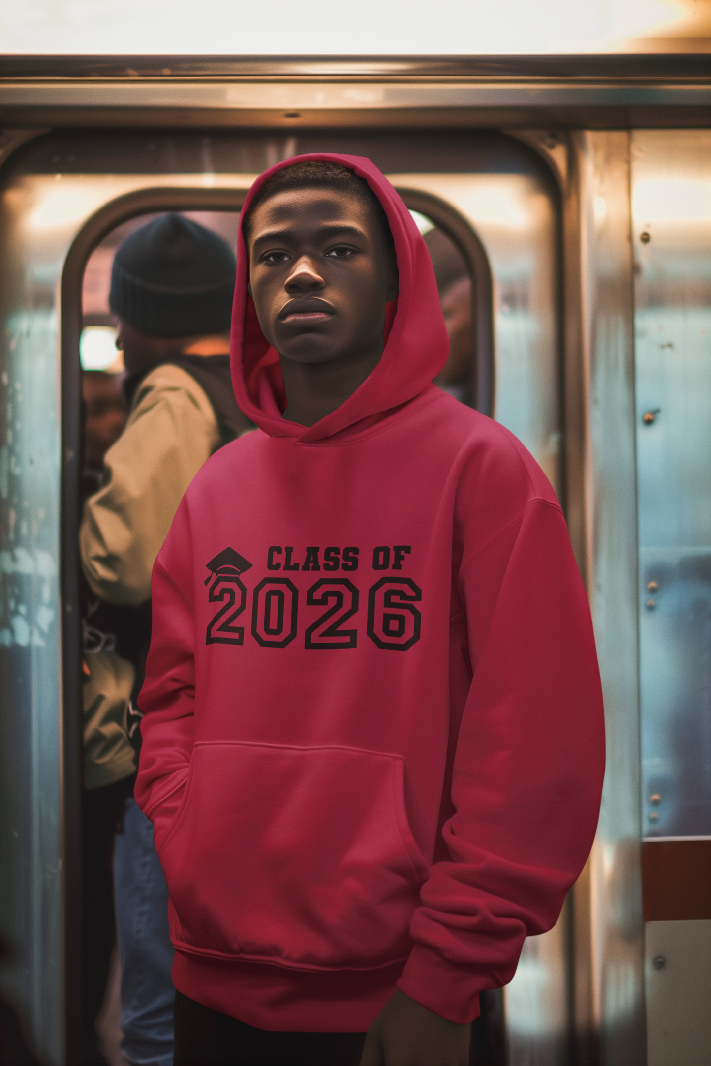 Class of 2026 Graduation Hoodie – Black Design