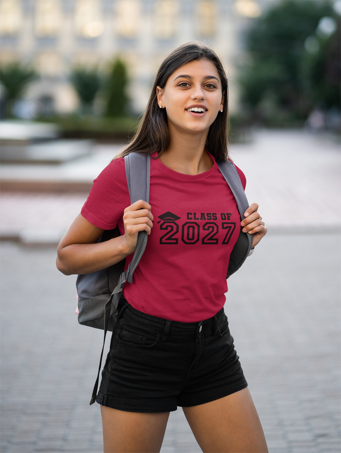 Class of 2027 Graduation T-Shirt – Black Graphic