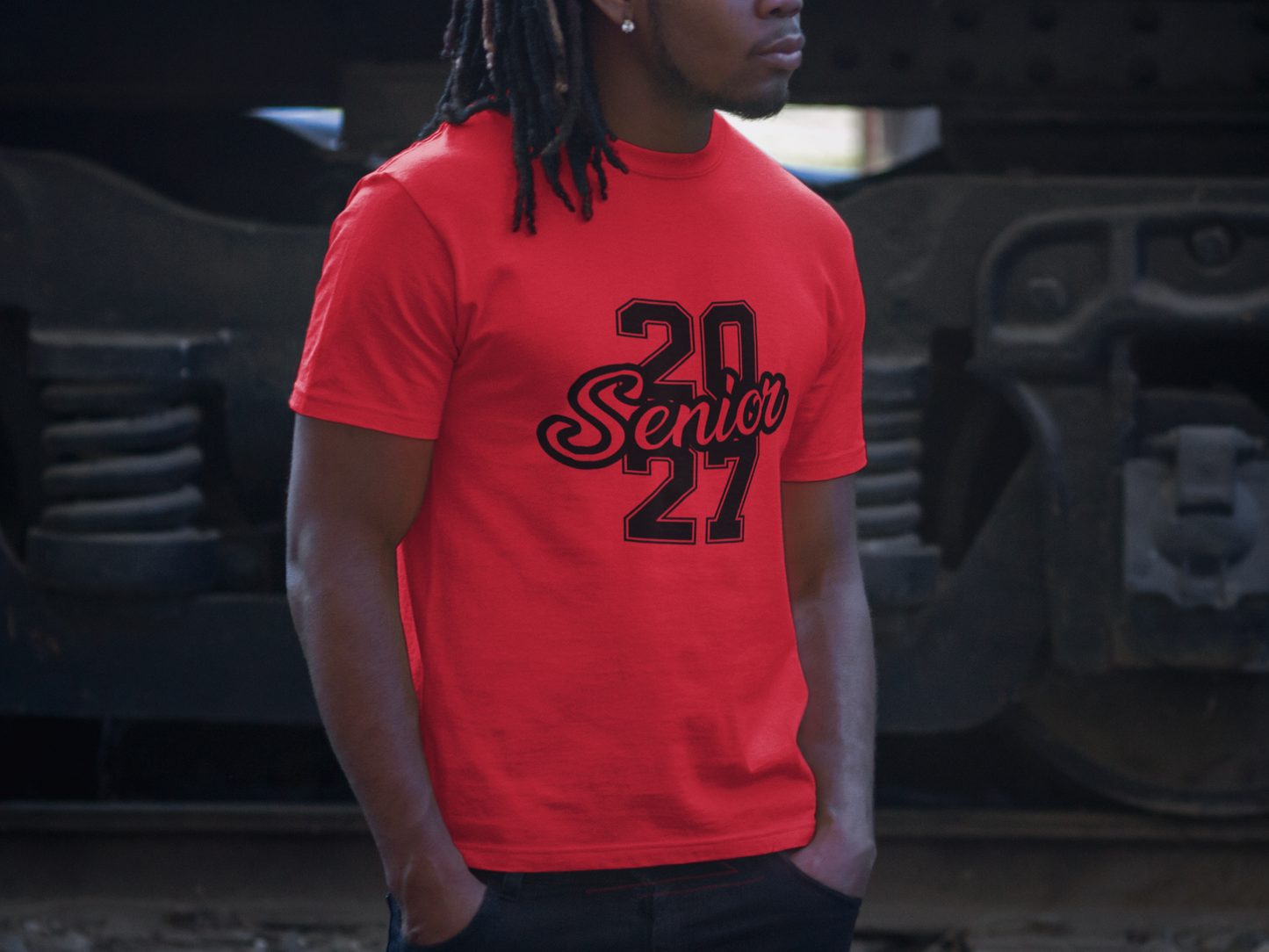 Class of 2027 Success Graduation T-Shirt – Black Graphic