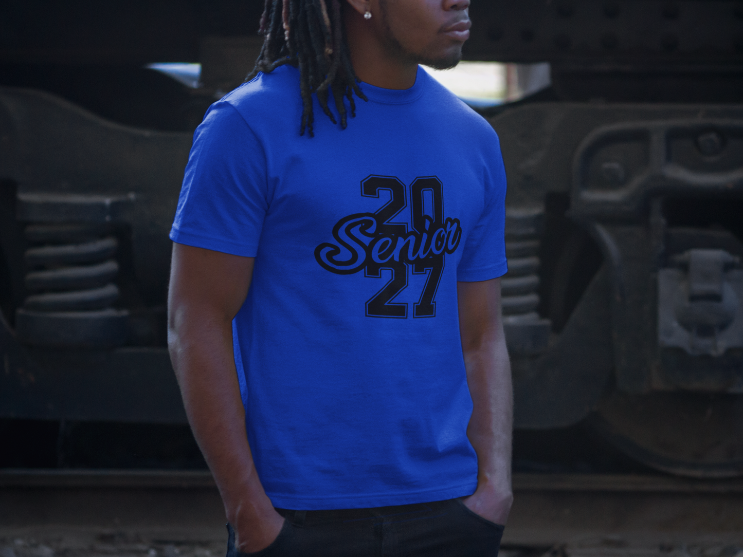 Class of 2027 Success Graduation T-Shirt – Black Graphic