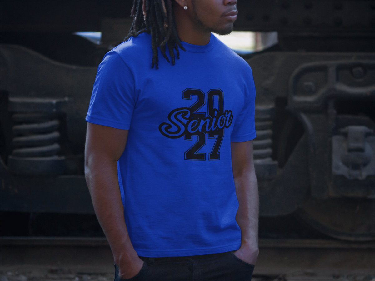 Class of 2027 Success Graduation T-Shirt – Black Graphic