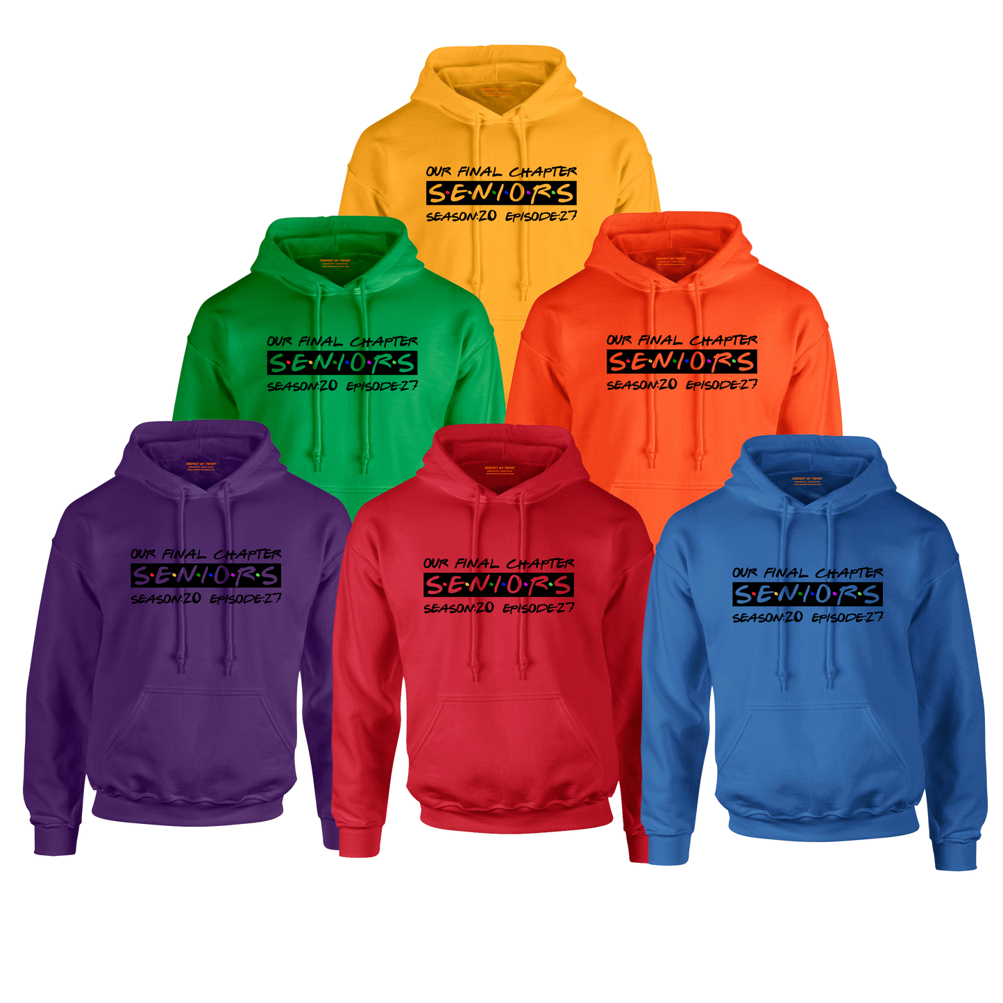Our Final Chapter: Seniors Season 20 Episode 27 Hoodie – Black Graphic