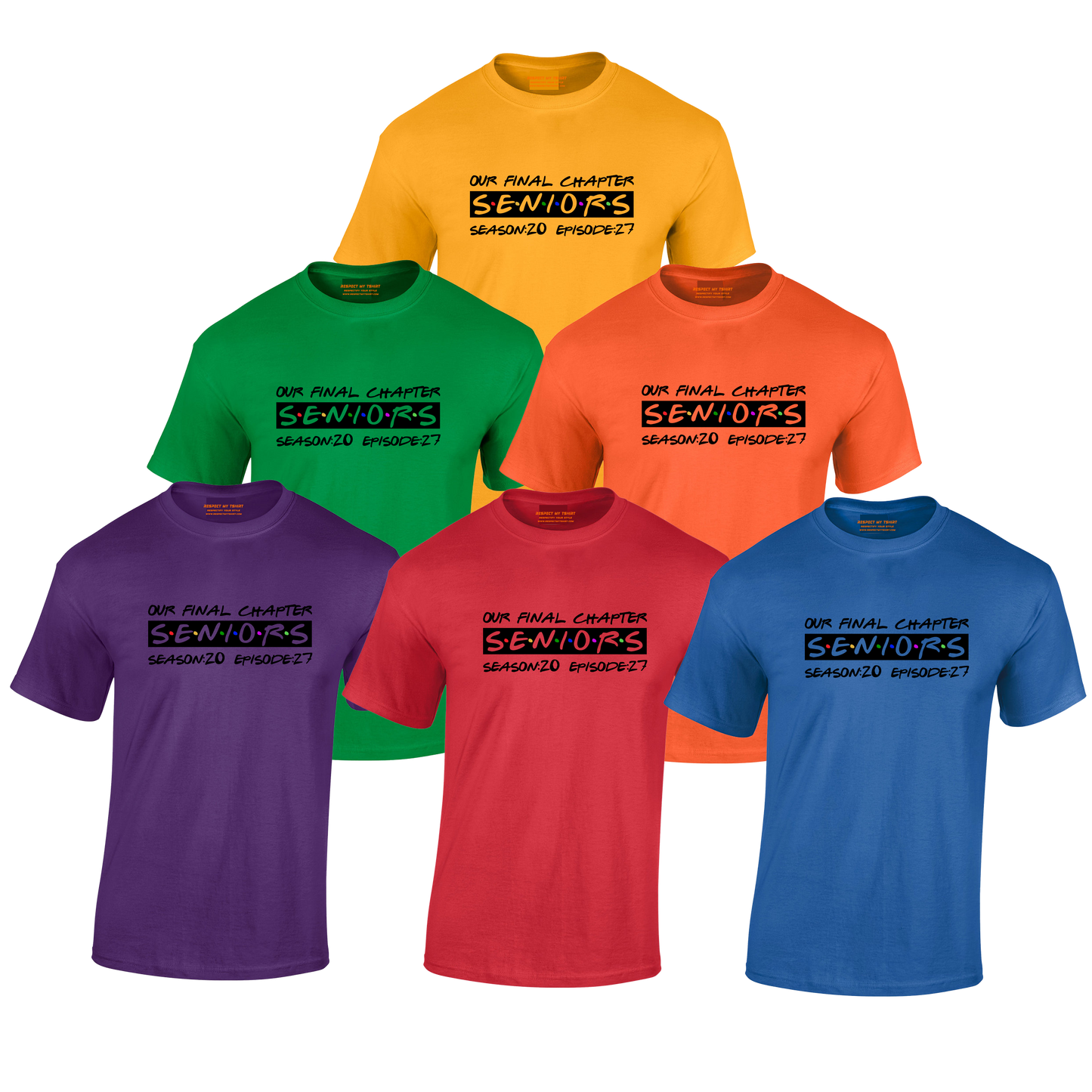 Our Final Chapter Seniors T-Shirt – Black Graphic