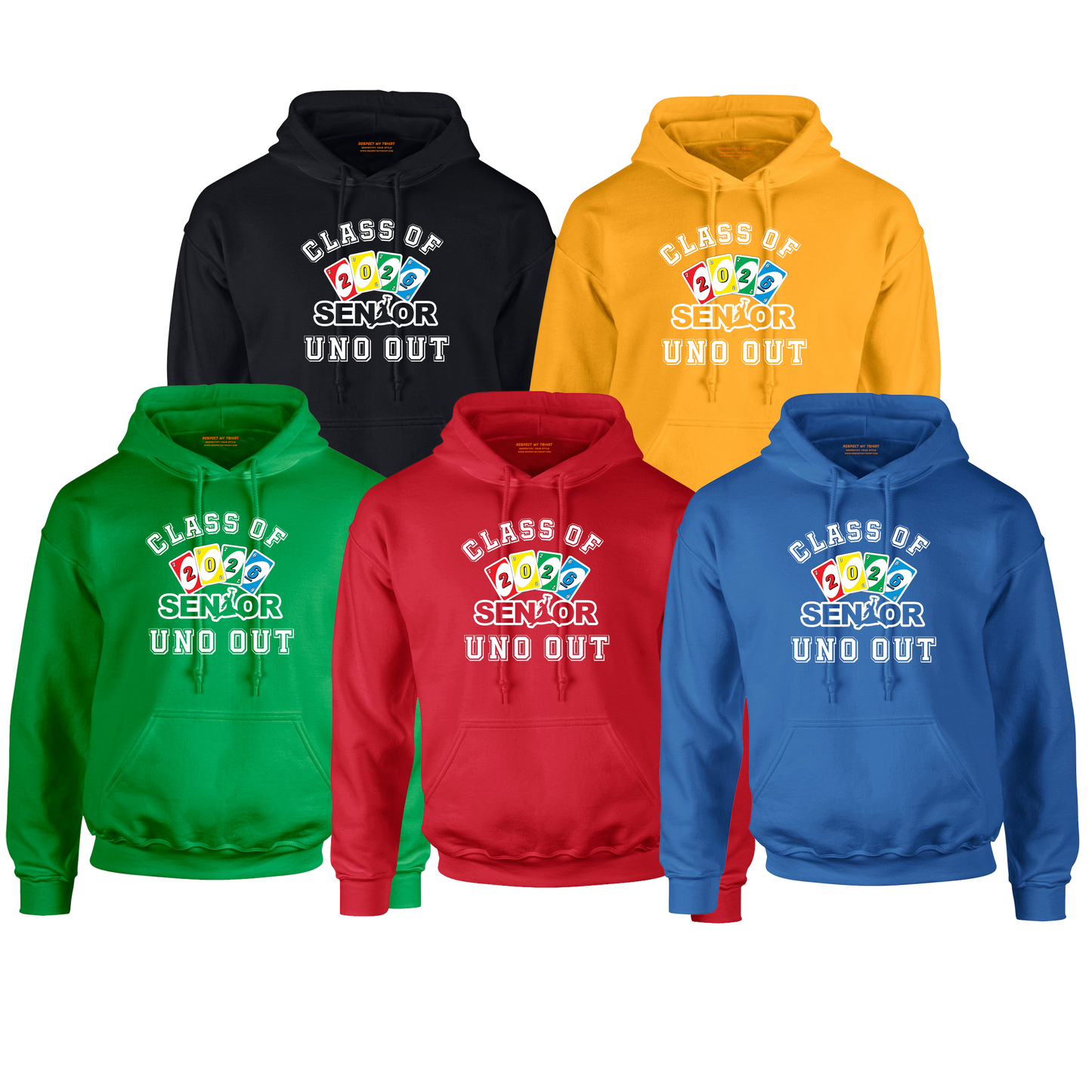 Uno Out: Class of 2026 Graduation Hoodie