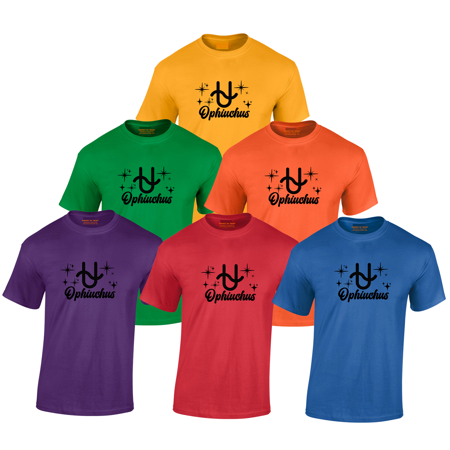 Ophiuchus Zodiac T-Shirt | The 13th Sign. Unbothered. (Black)