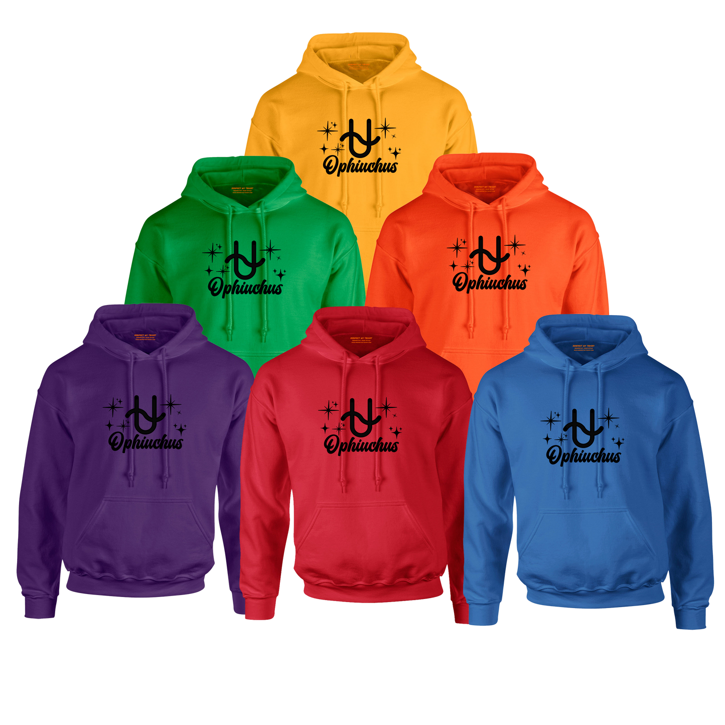 Ophiuchus Zodiac Hoodie | The 13th Sign. Unbothered. (Black)