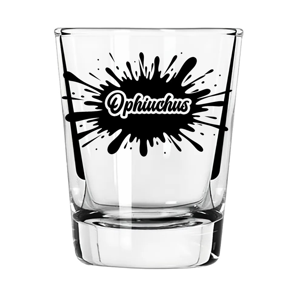 Ophiuchus Zodiac Shot Glass | The 13th Sign. The Wildcard.