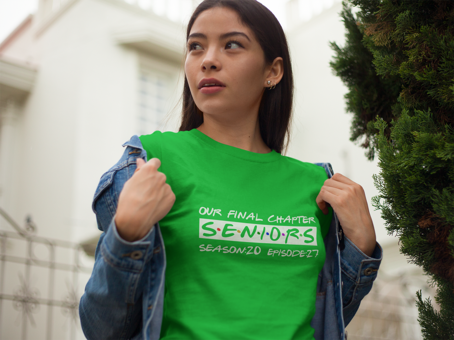 Our Final Chapter Seniors T-Shirt – White Graphic