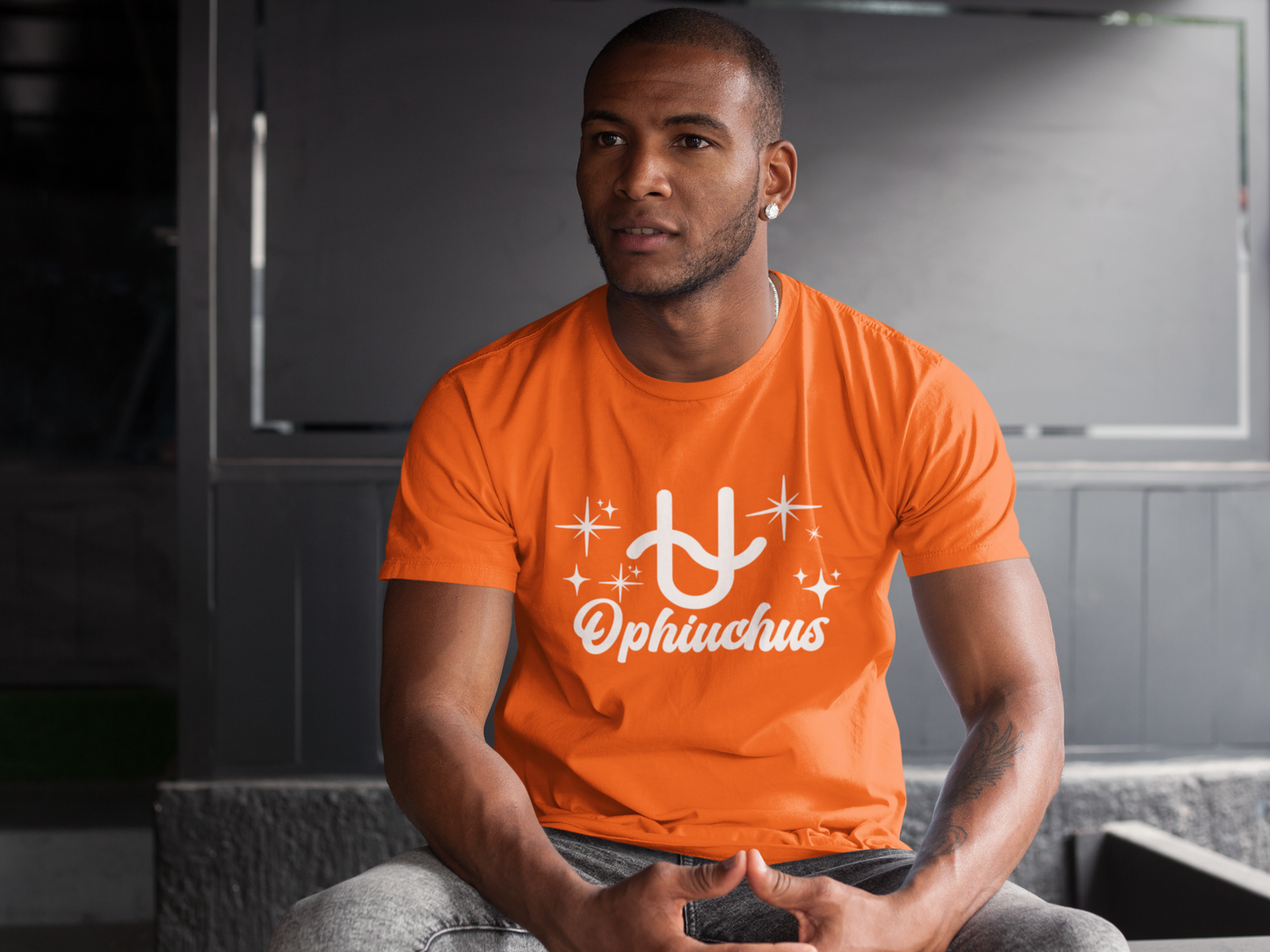Ophiuchus Zodiac T-Shirt | The 13th Sign. Unbothered. (White)