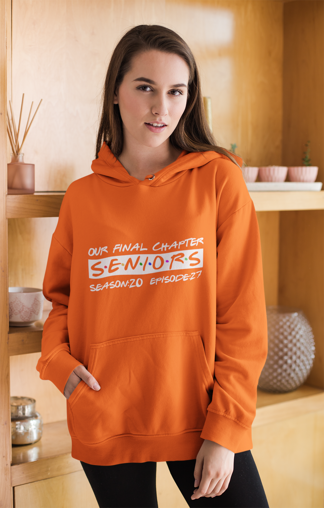 Our Final Chapter: Seniors Season 20 Episode 27 Hoodie – White Graphic