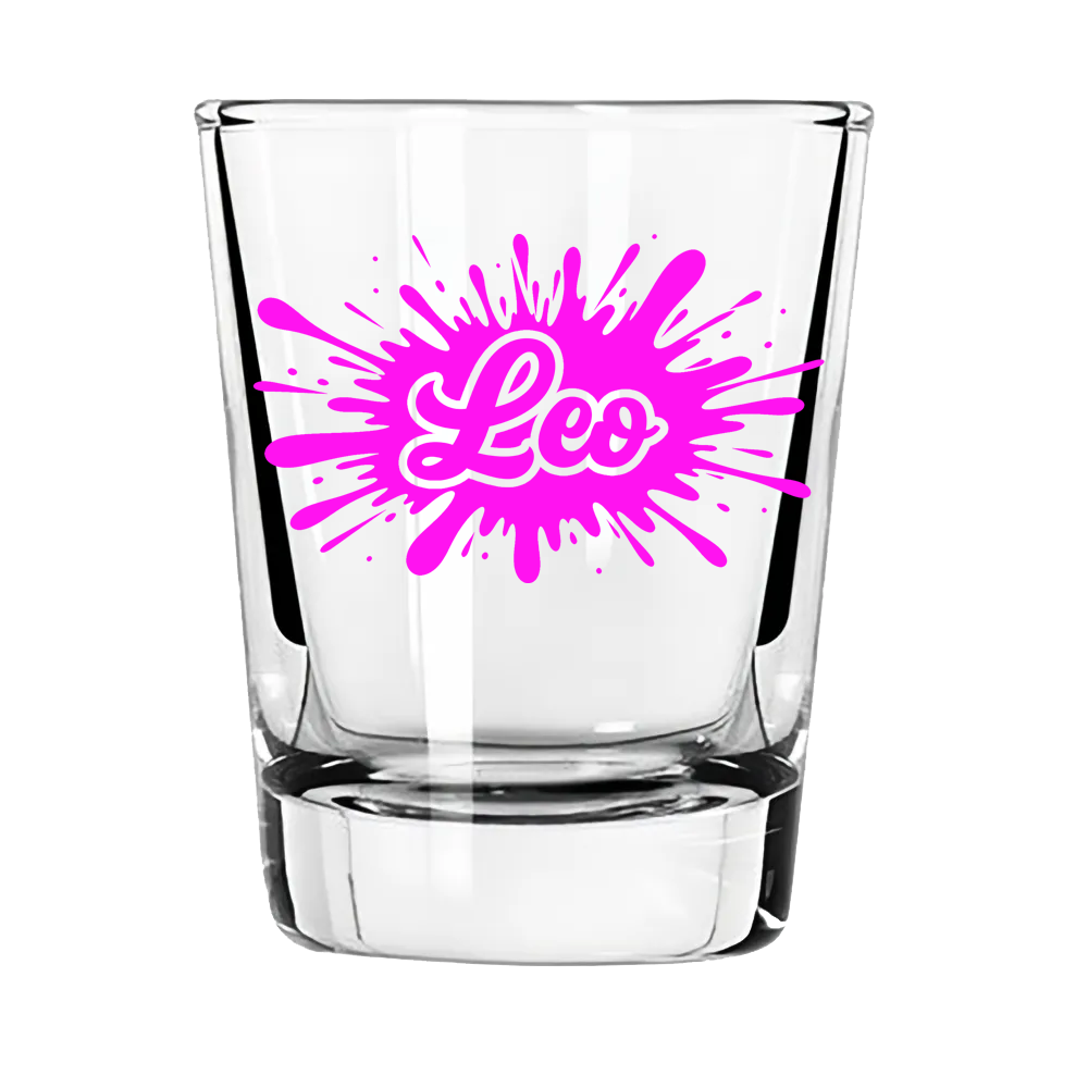 Leo Zodiac Shot Glass | Born to Be Toasted.