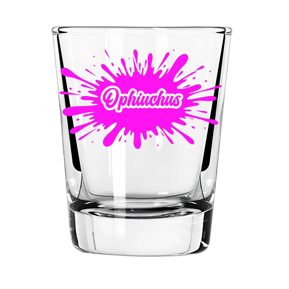Ophiuchus Zodiac Shot Glass | The 13th Sign. The Wildcard.