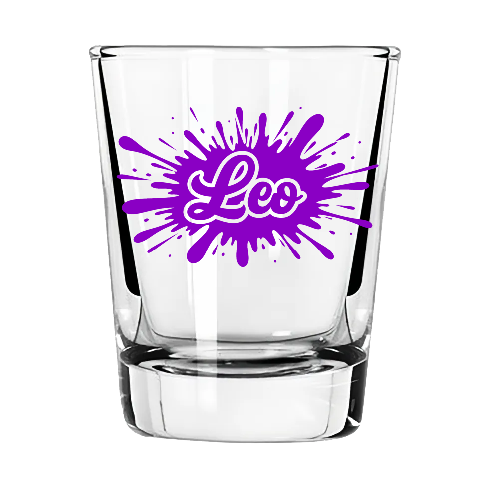 Leo Zodiac Shot Glass | Born to Be Toasted.