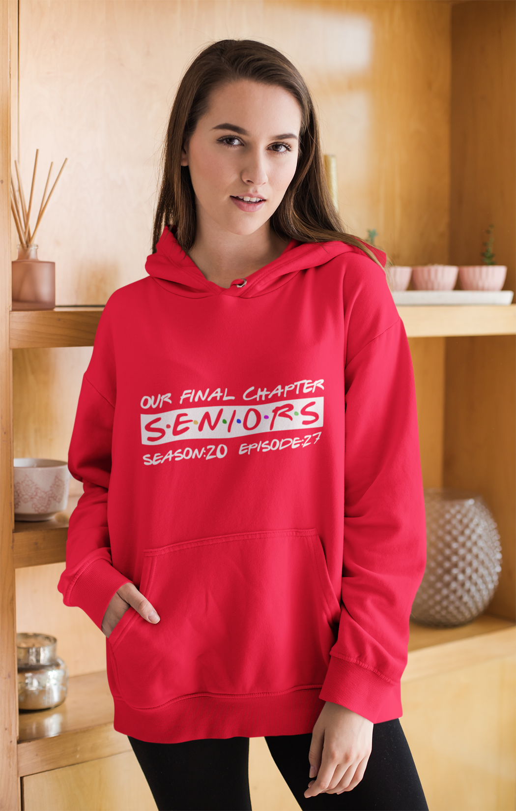 Our Final Chapter: Seniors Season 20 Episode 27 Hoodie – White Graphic