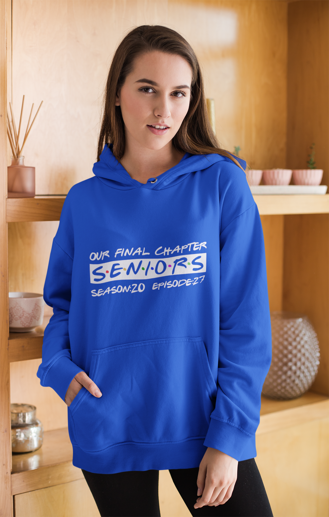 Our Final Chapter: Seniors Season 20 Episode 27 Hoodie – White Graphic