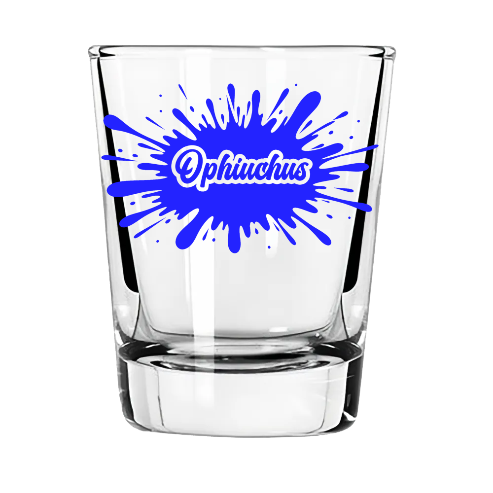 Ophiuchus Zodiac Shot Glass | The 13th Sign. The Wildcard.
