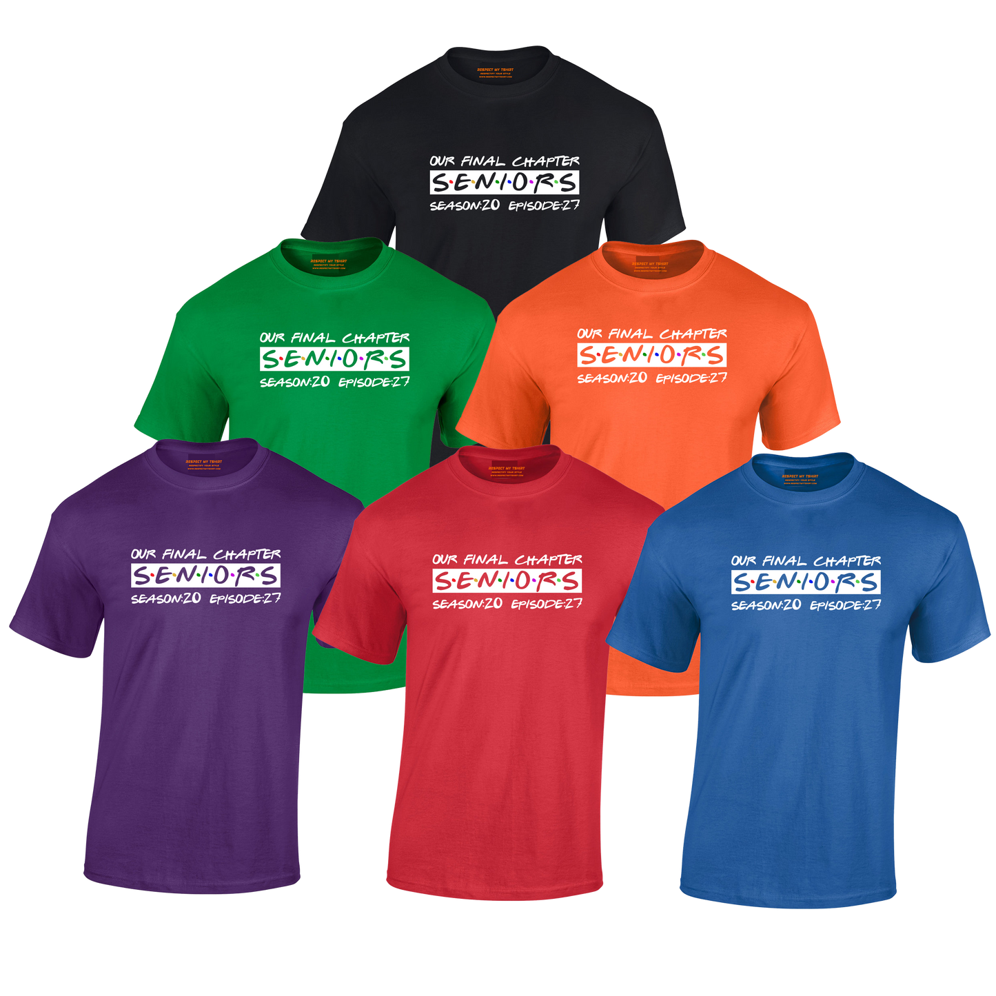 Our Final Chapter Seniors T-Shirt – White Graphic
