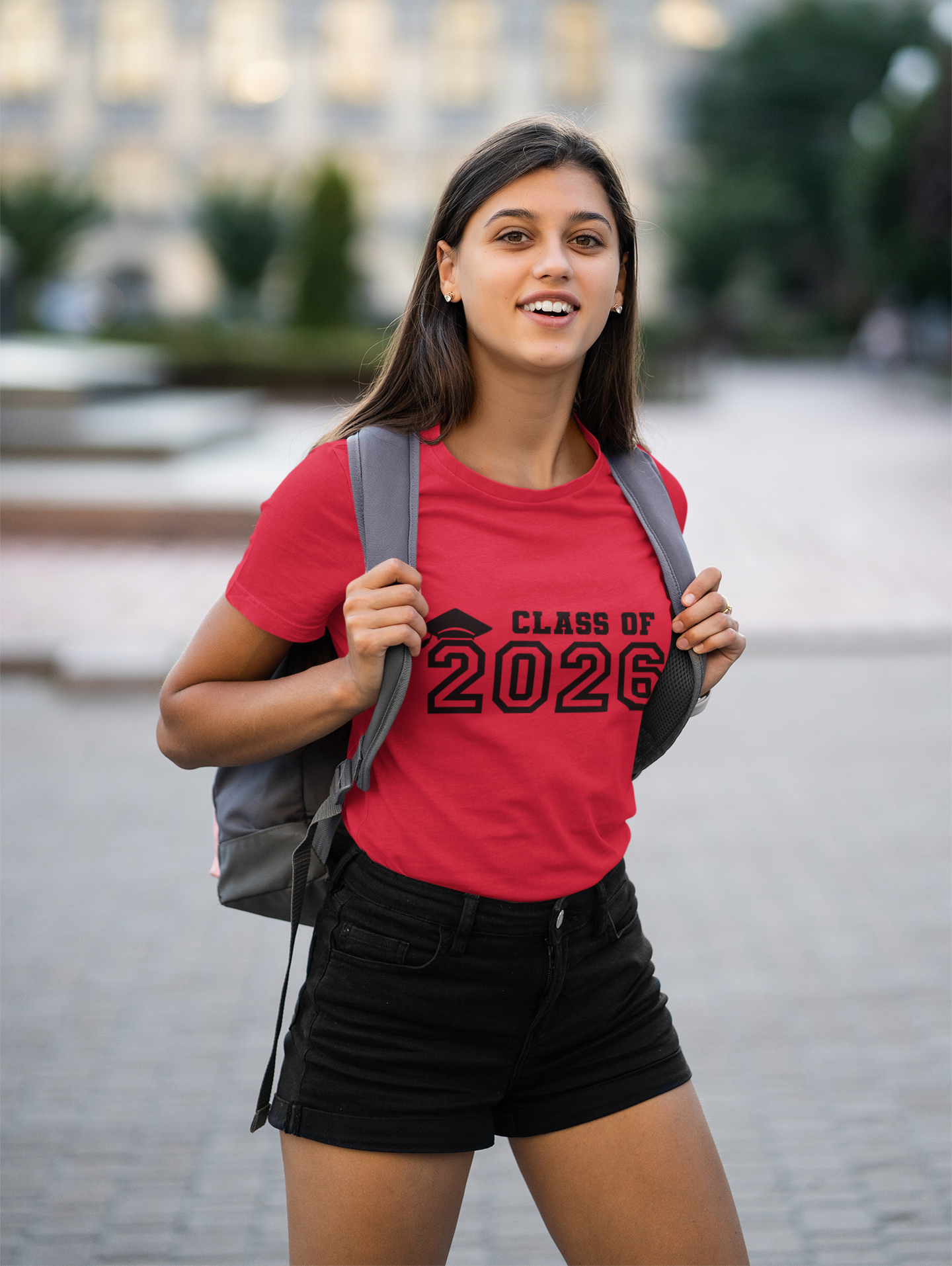 Class of 2026 Black Design Graduation Tshirt image 1