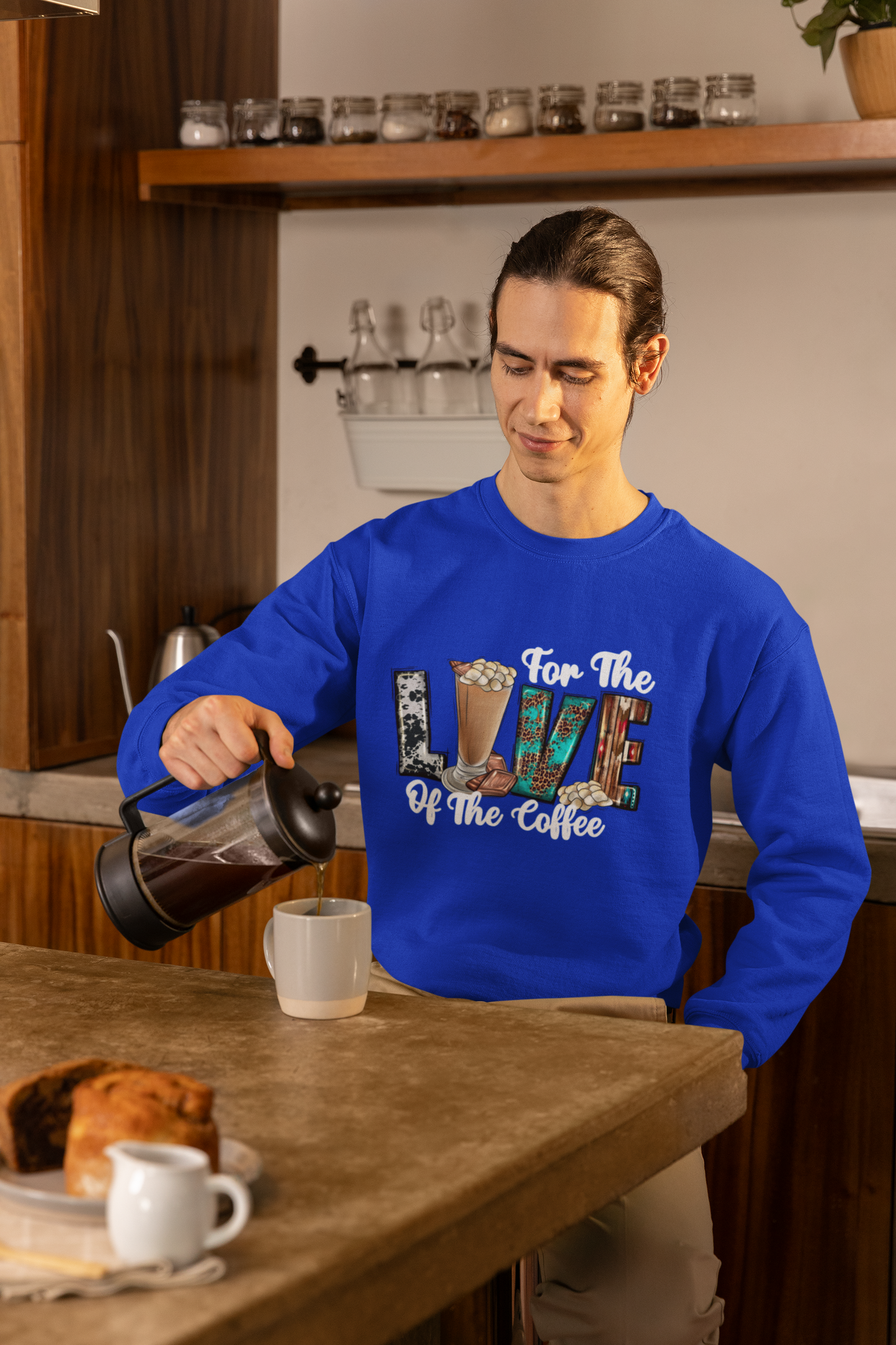 I Love Coffee Sweatshirt image 4