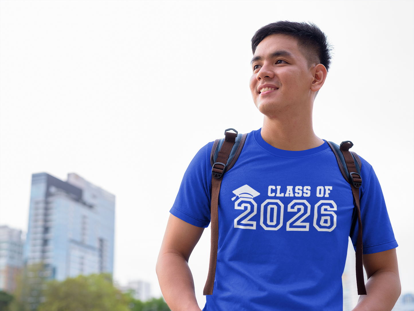 Class of 2026 White Design Tshirt image 4