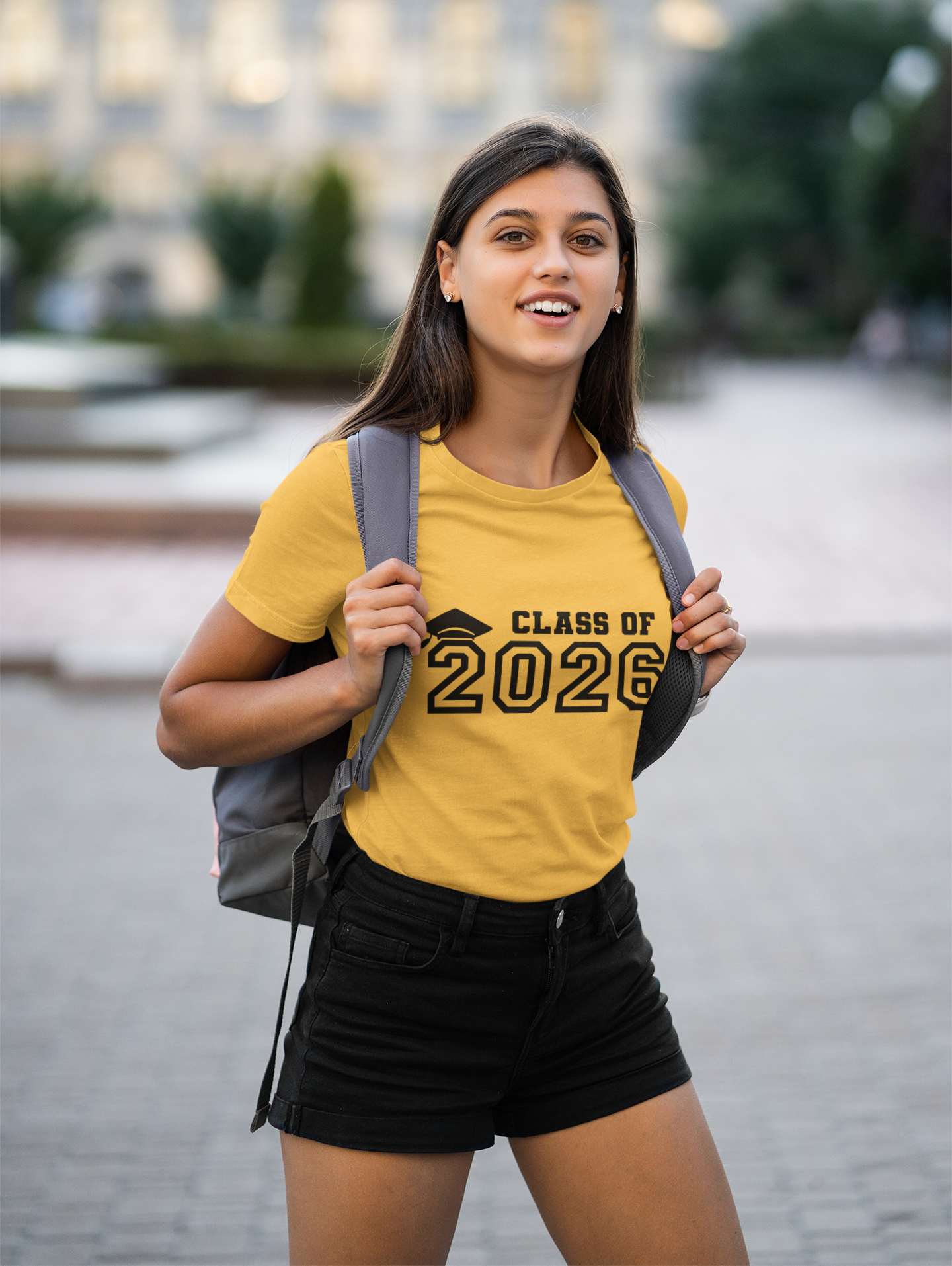 Class of 2026 Black Design Graduation Tshirt image 4