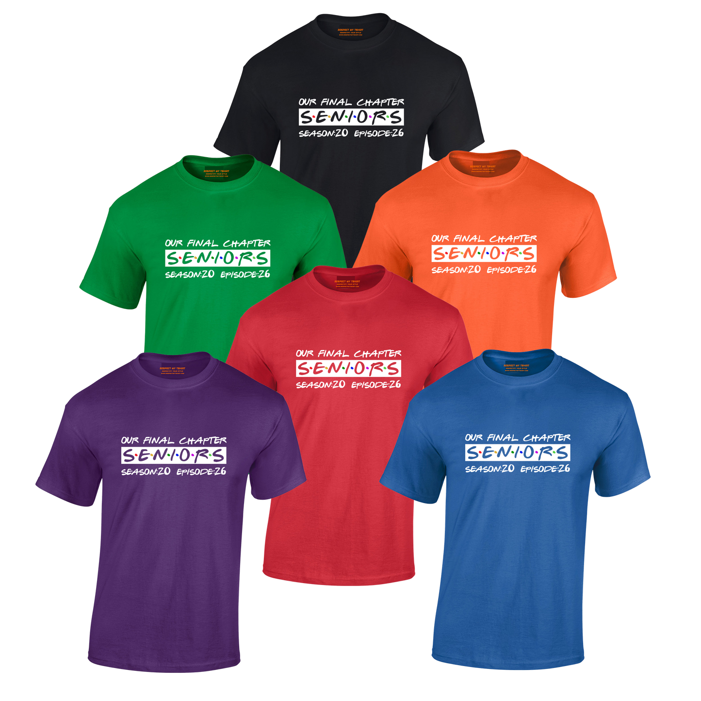 Final Chapter: Senior 2026 White Design Tshirt image 6