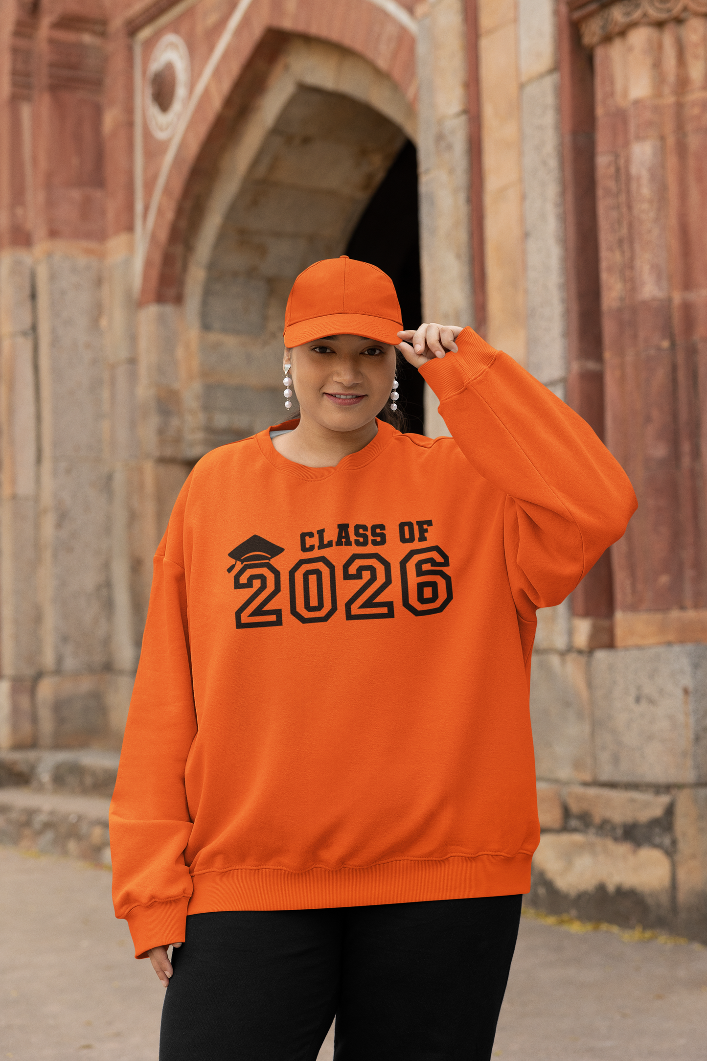Class of 2026 Sweatshirt, Black Design image 5