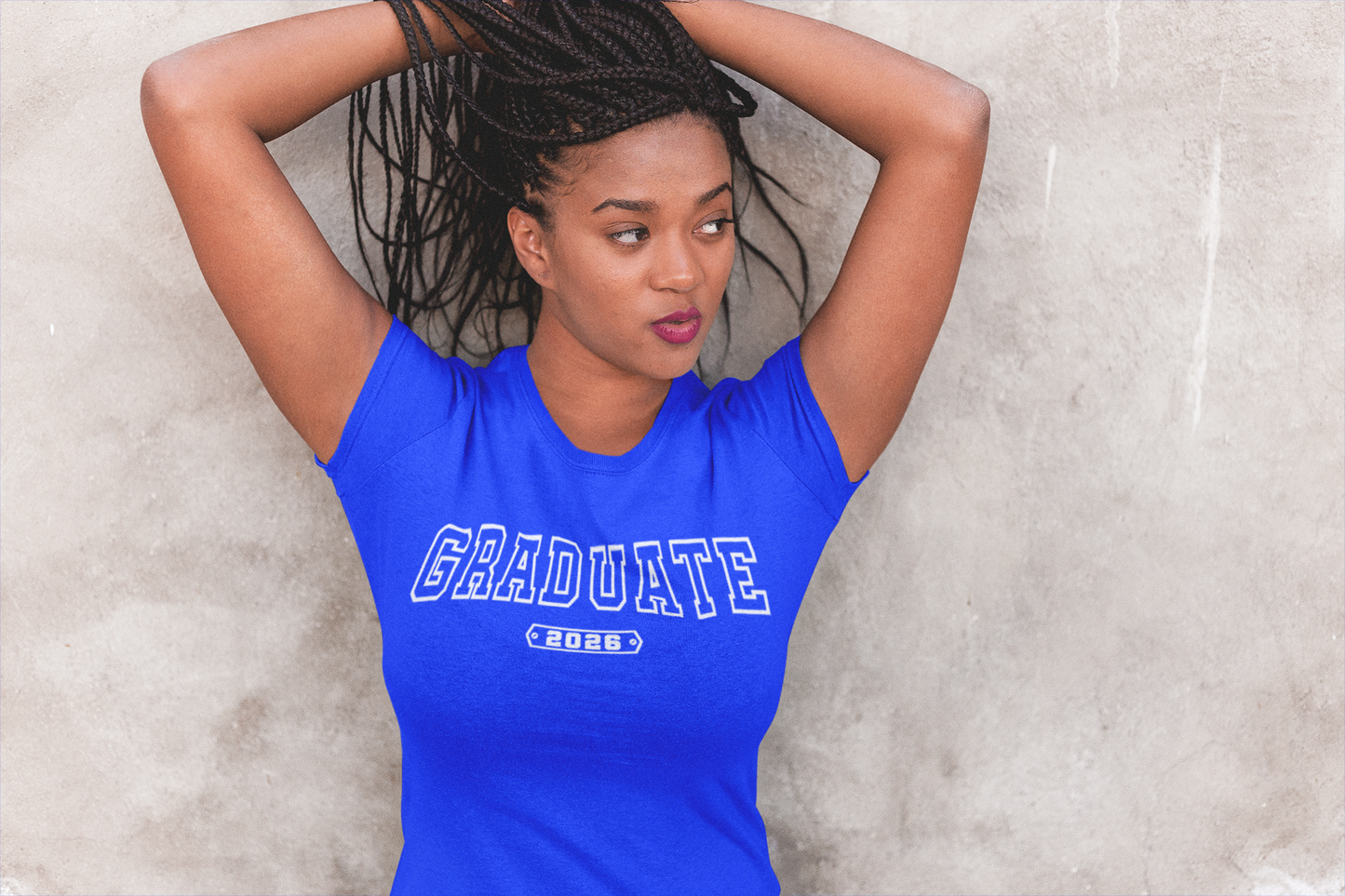 Graduate 2026 White Design Tshirt image 4