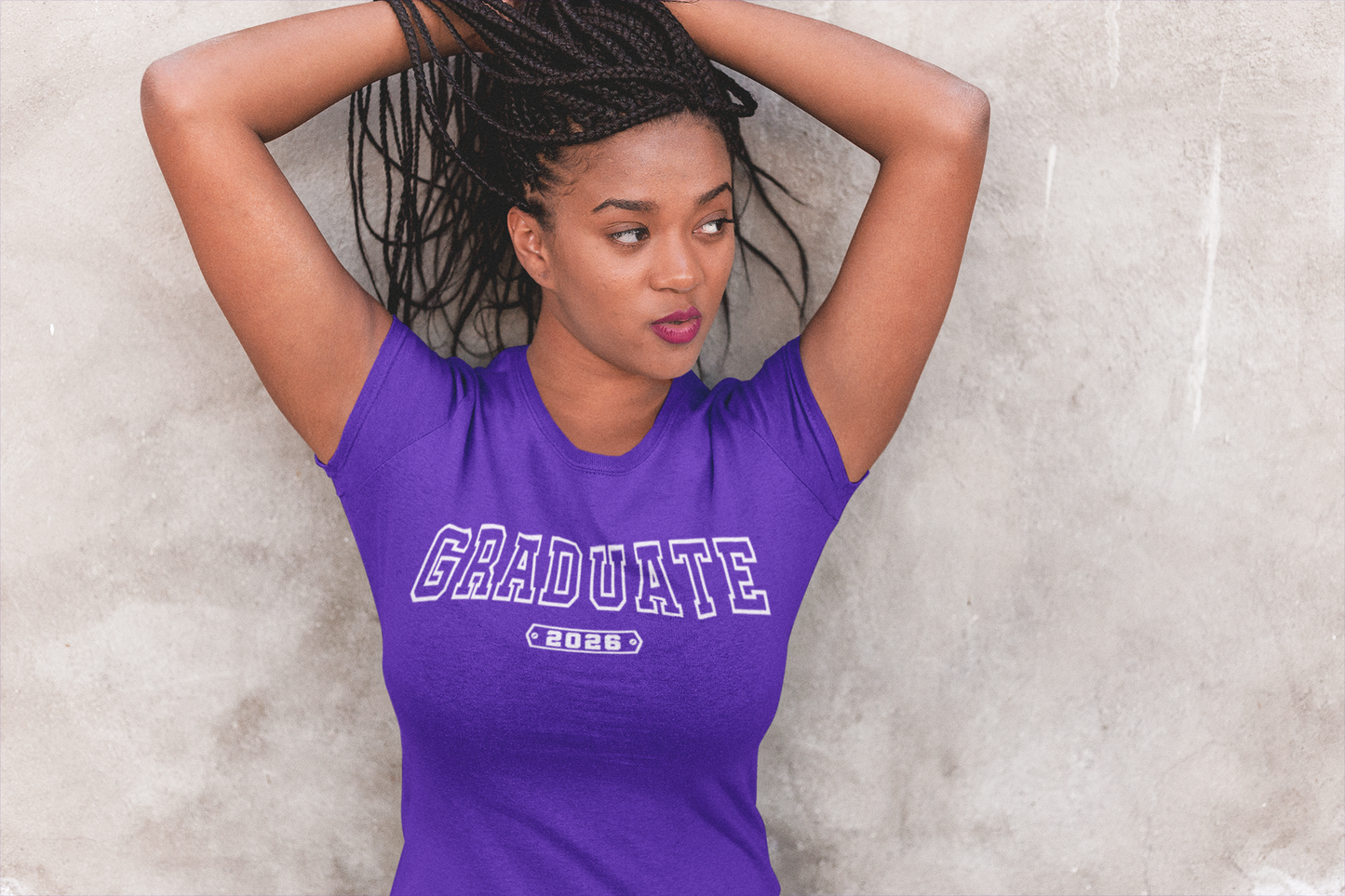 Graduate 2026 White Design Tshirt image 1