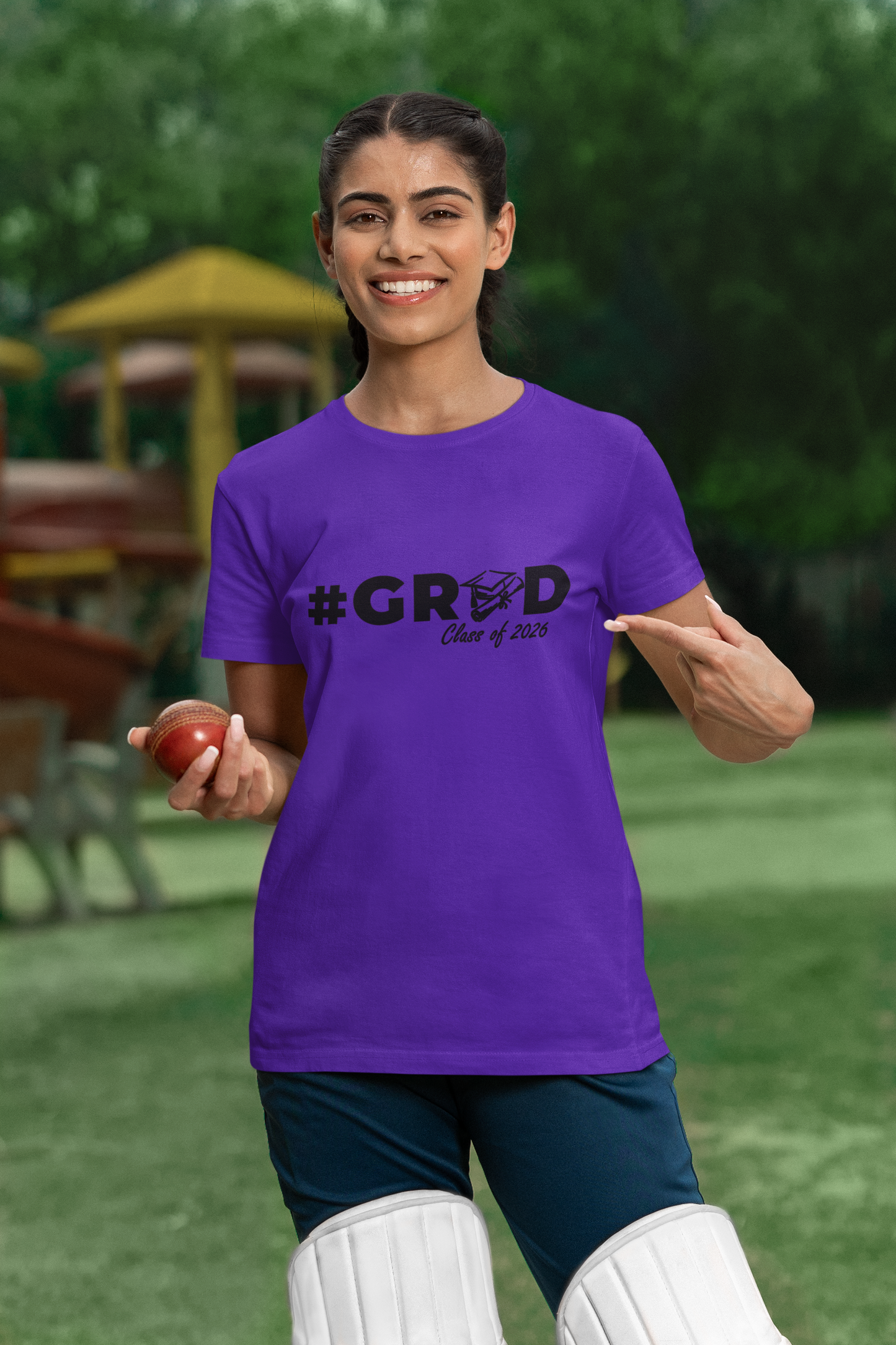 #GRAD: Class of 2026 Black Design Tshirt image 2