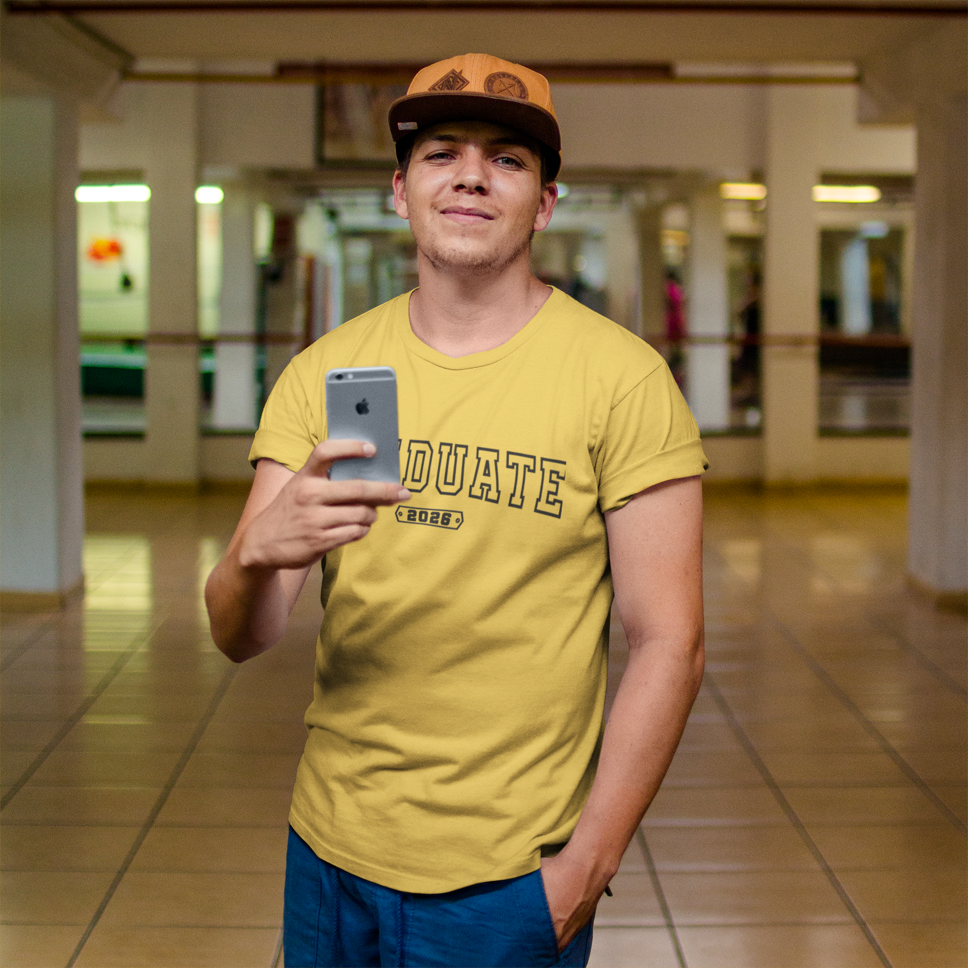 Graduate 2026 Black Design Tshirt image 0