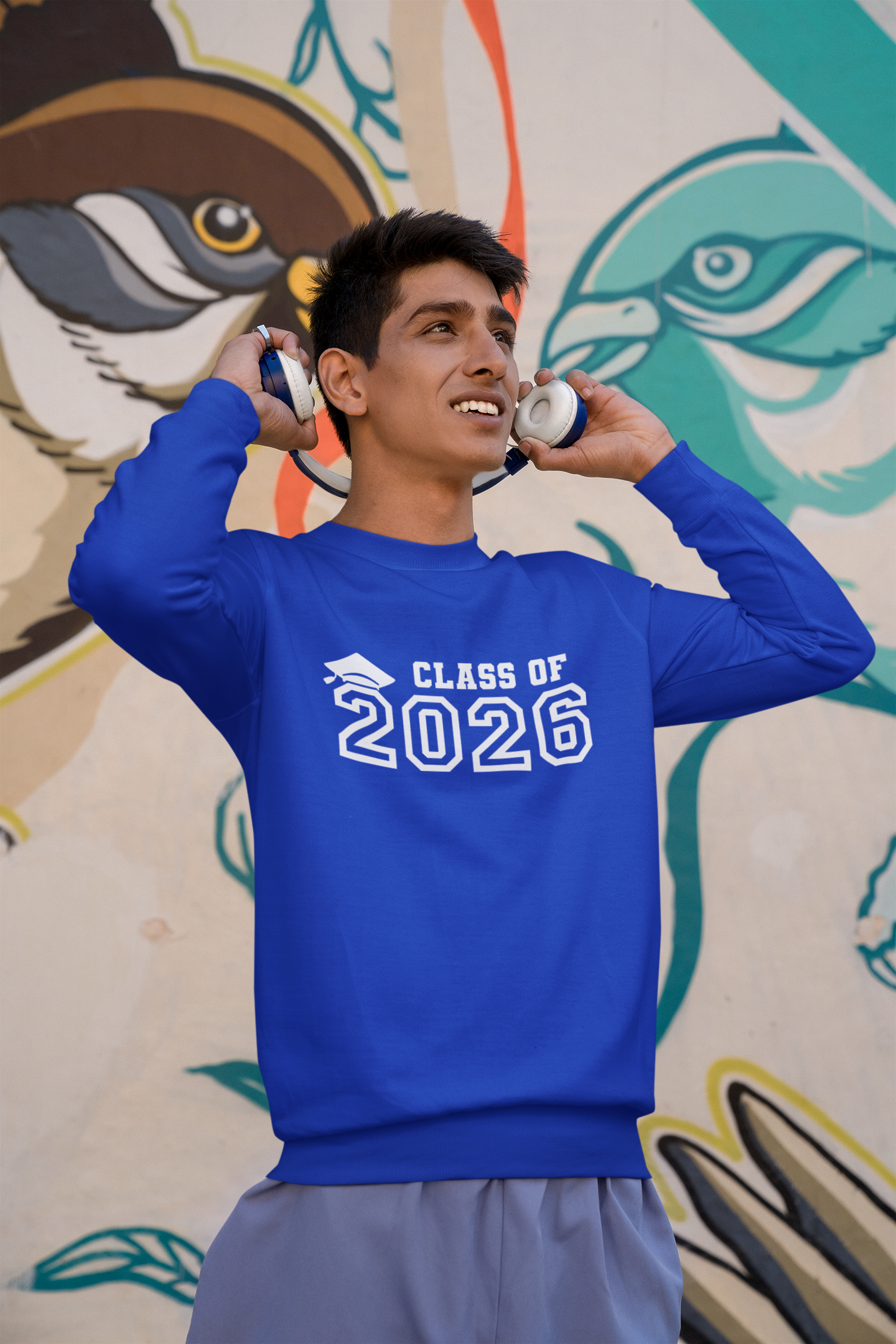 Class of 2026 Sweatshirt, White Design image 1