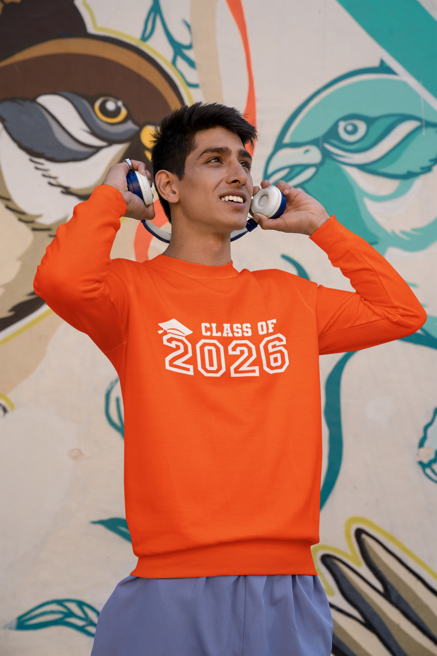 Class of 2026 Sweatshirt, White Design image 0