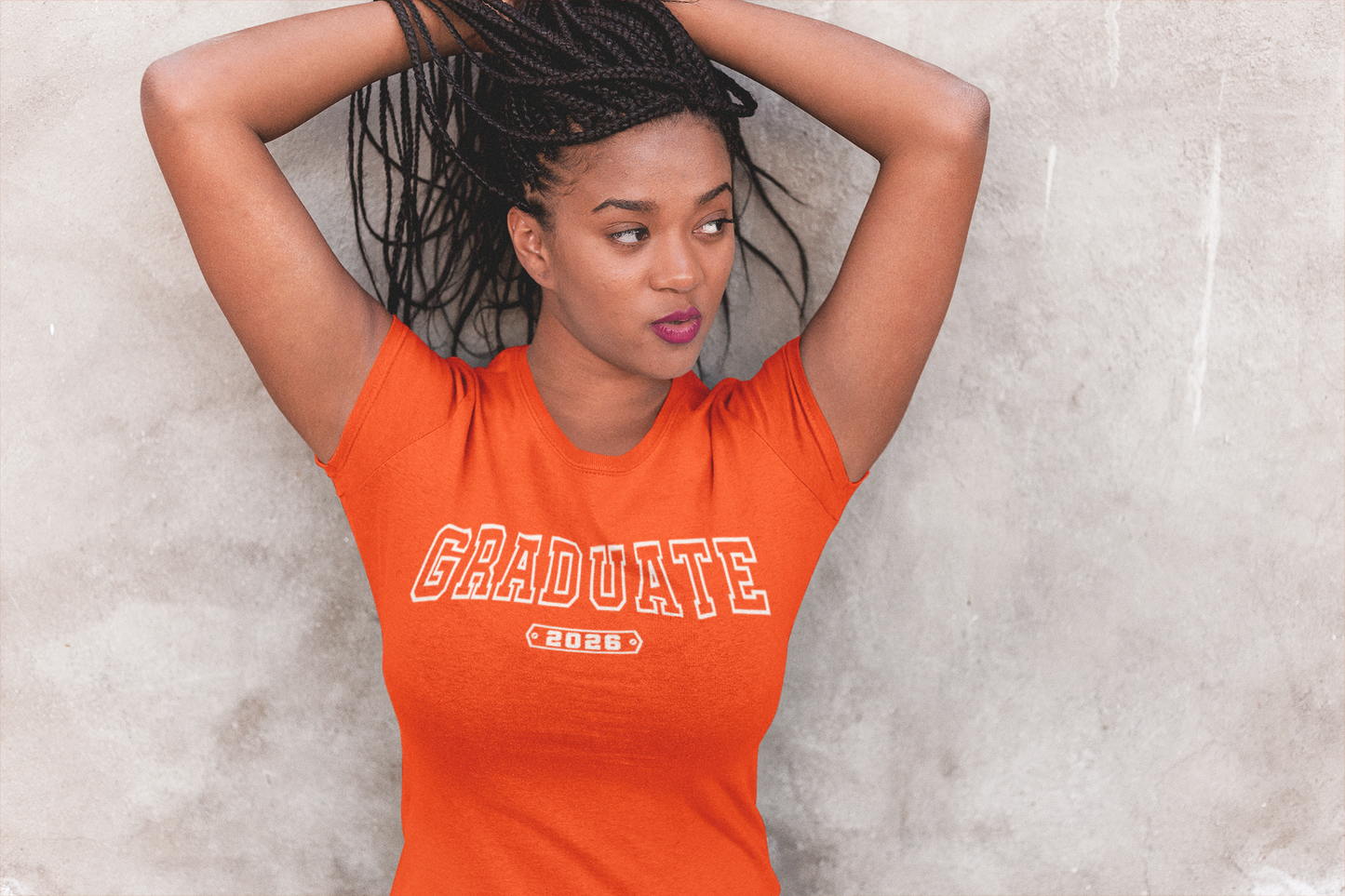 Graduate 2026 White Design Tshirt image 2