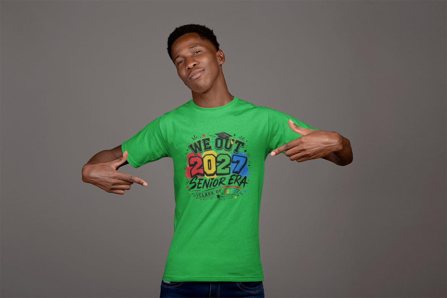 We Out 2027 Senior Era T-Shirt – Class of 2027